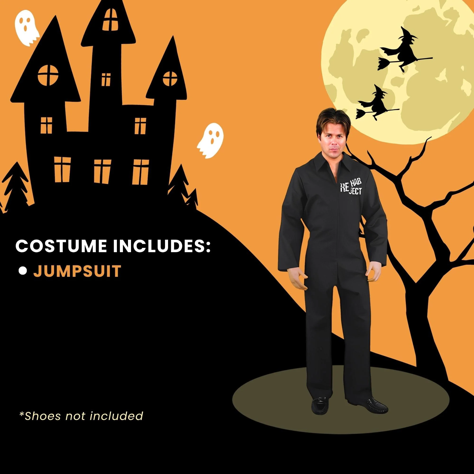 Male Rehab Reject Adult Costume - Image 11