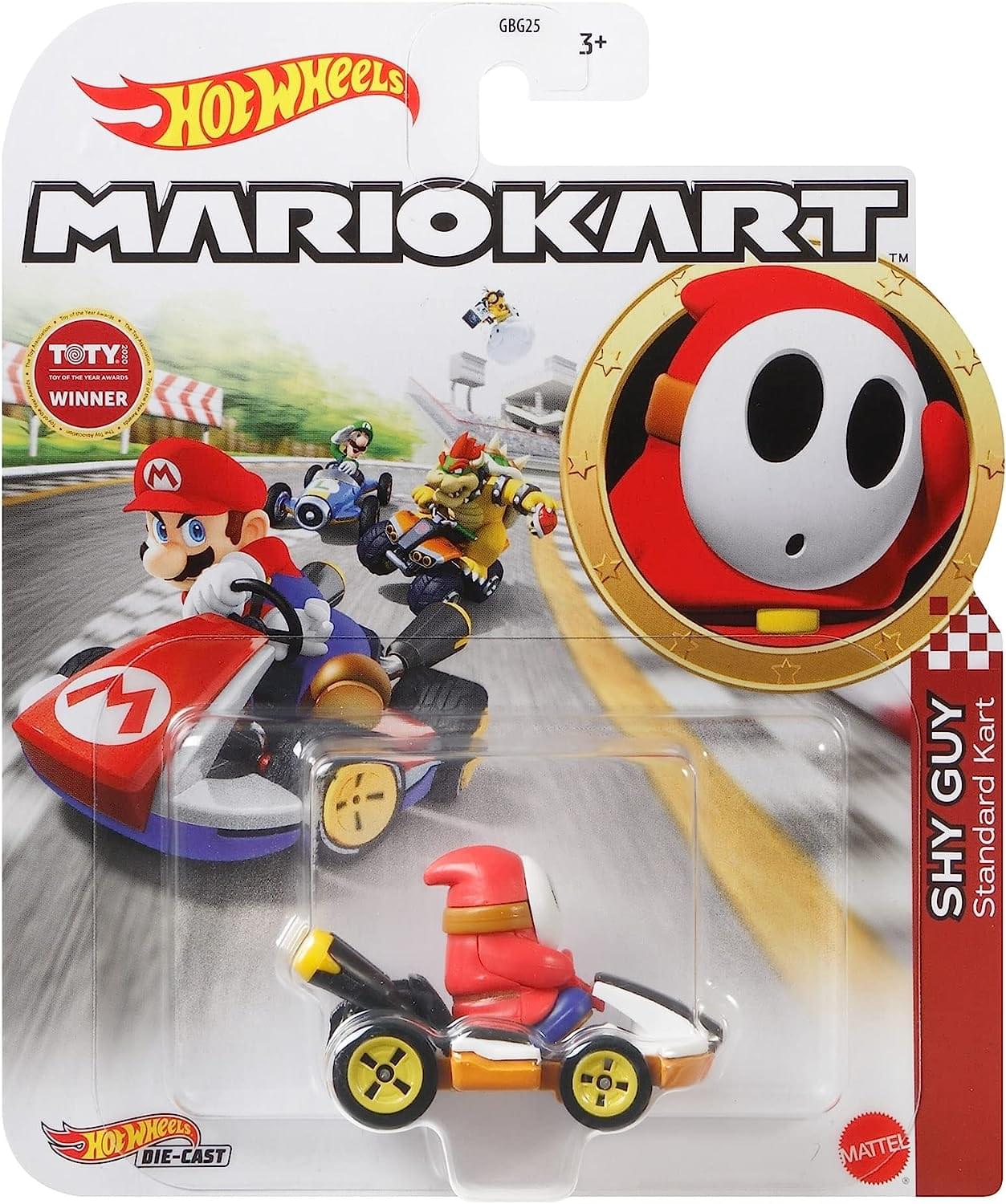 Mario Kart Hot Wheels 1:64 Diecast Car | Shy Guy - Image 3