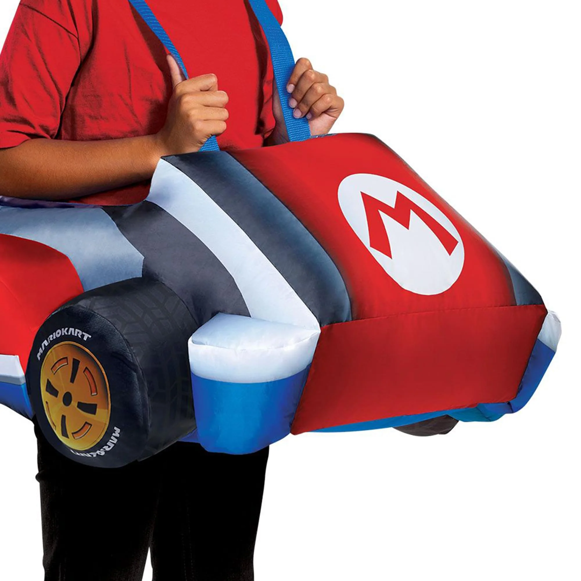 Mario Kart Mario Inflatable Child Costume | One Size - Image 5
