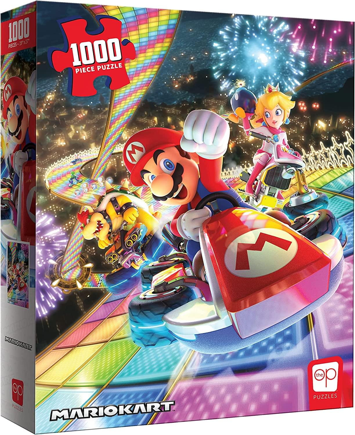 Mario Kart Rainbow Road 1000 Piece Jigsaw Puzzle - Image 3