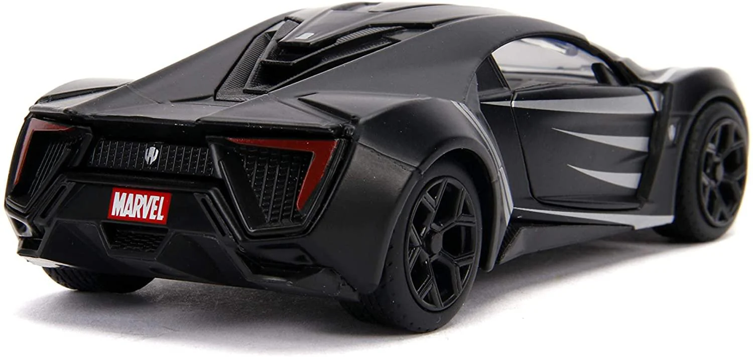 Marvel 1:32 Black Panther W Motors Lykan HyperSport Diecast Car - Image 2