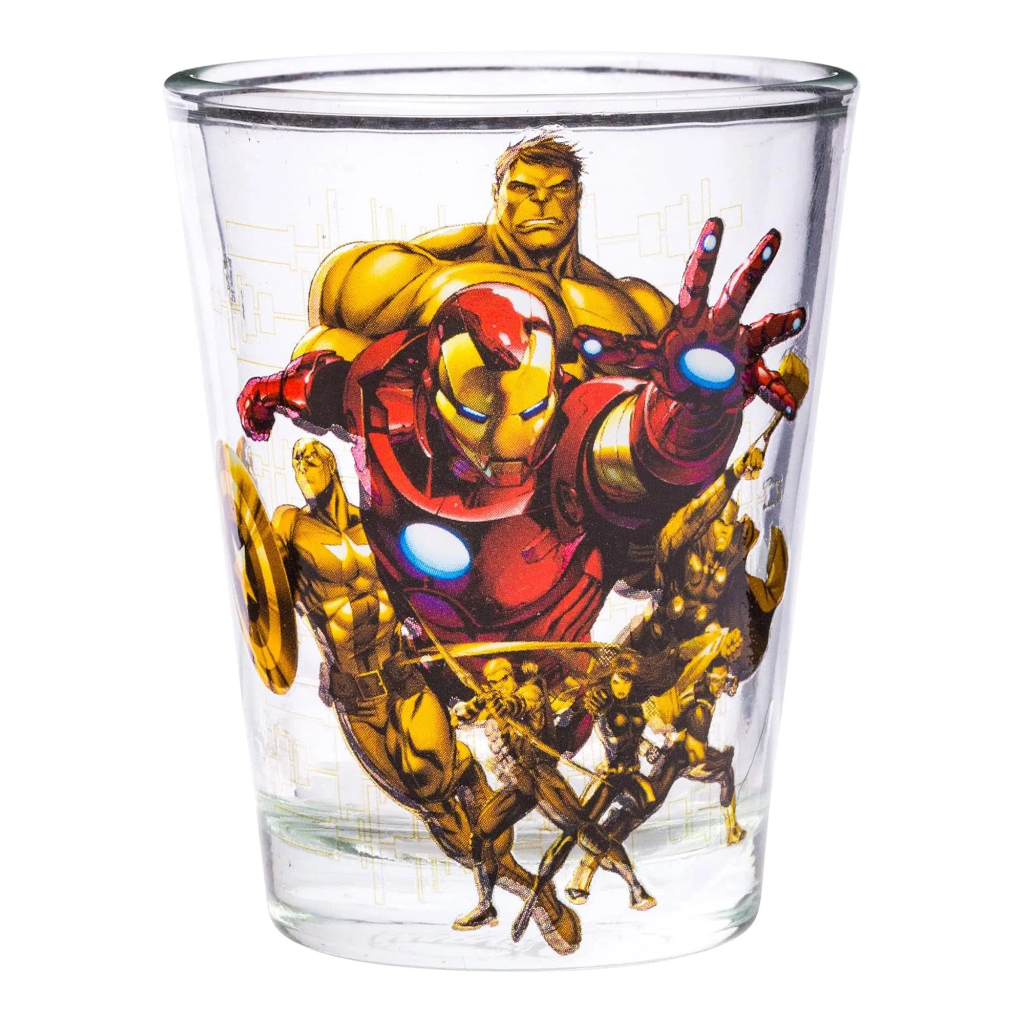 Marvel Avengers 2-Ounce Mini Shot Glasses | Set of 4 - Image 5