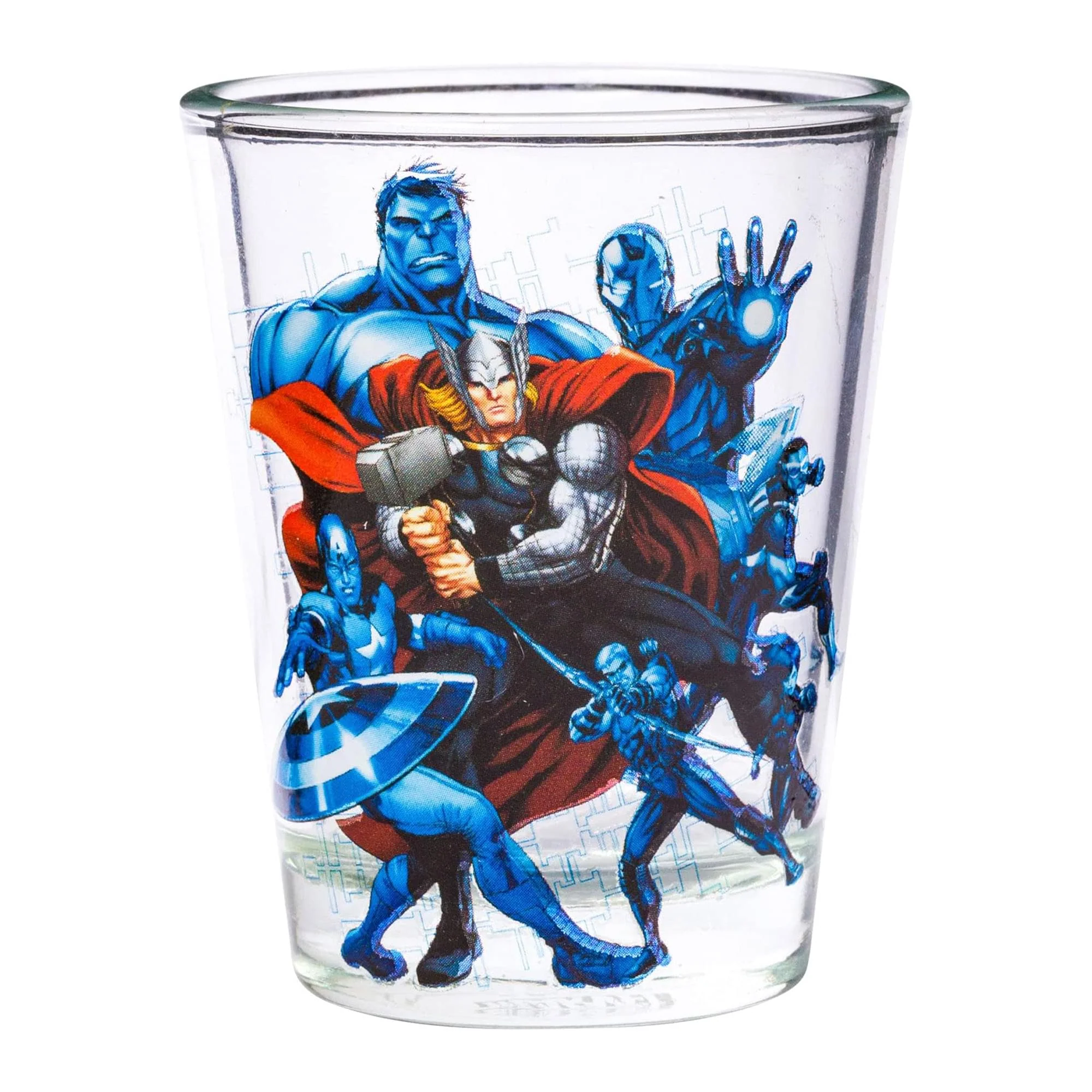Marvel Avengers 2-Ounce Mini Shot Glasses | Set of 4 - Image 6