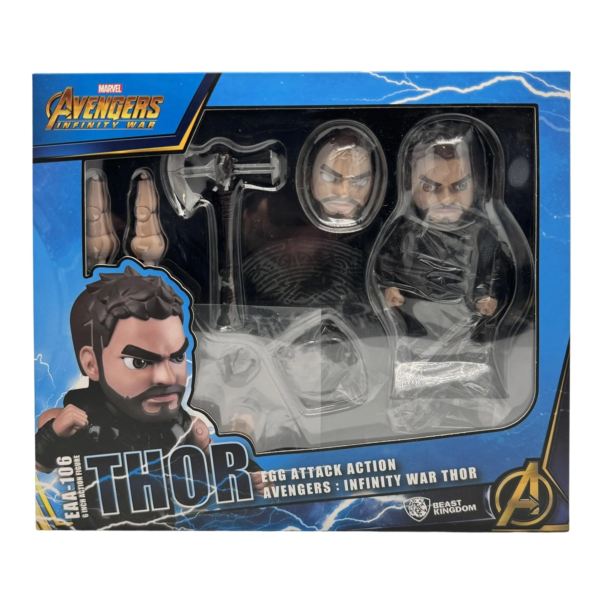 Marvel Avengers Egg Attack Action Figure | Infinity War Thor - Image 2