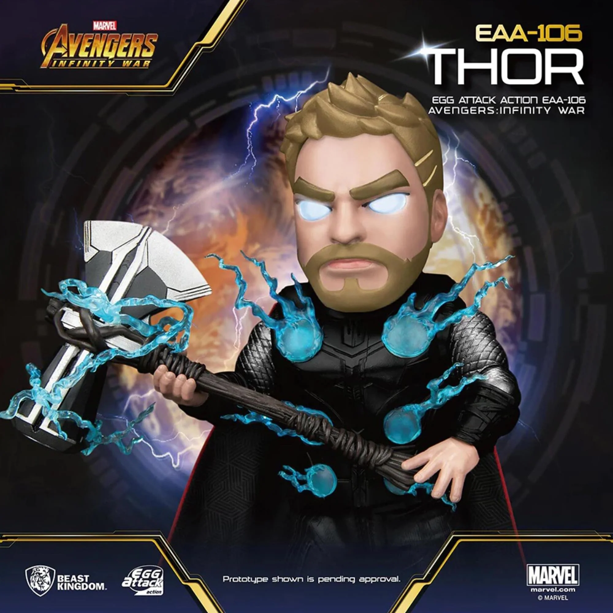 Marvel Avengers Egg Attack Action Figure | Infinity War Thor - Image 4
