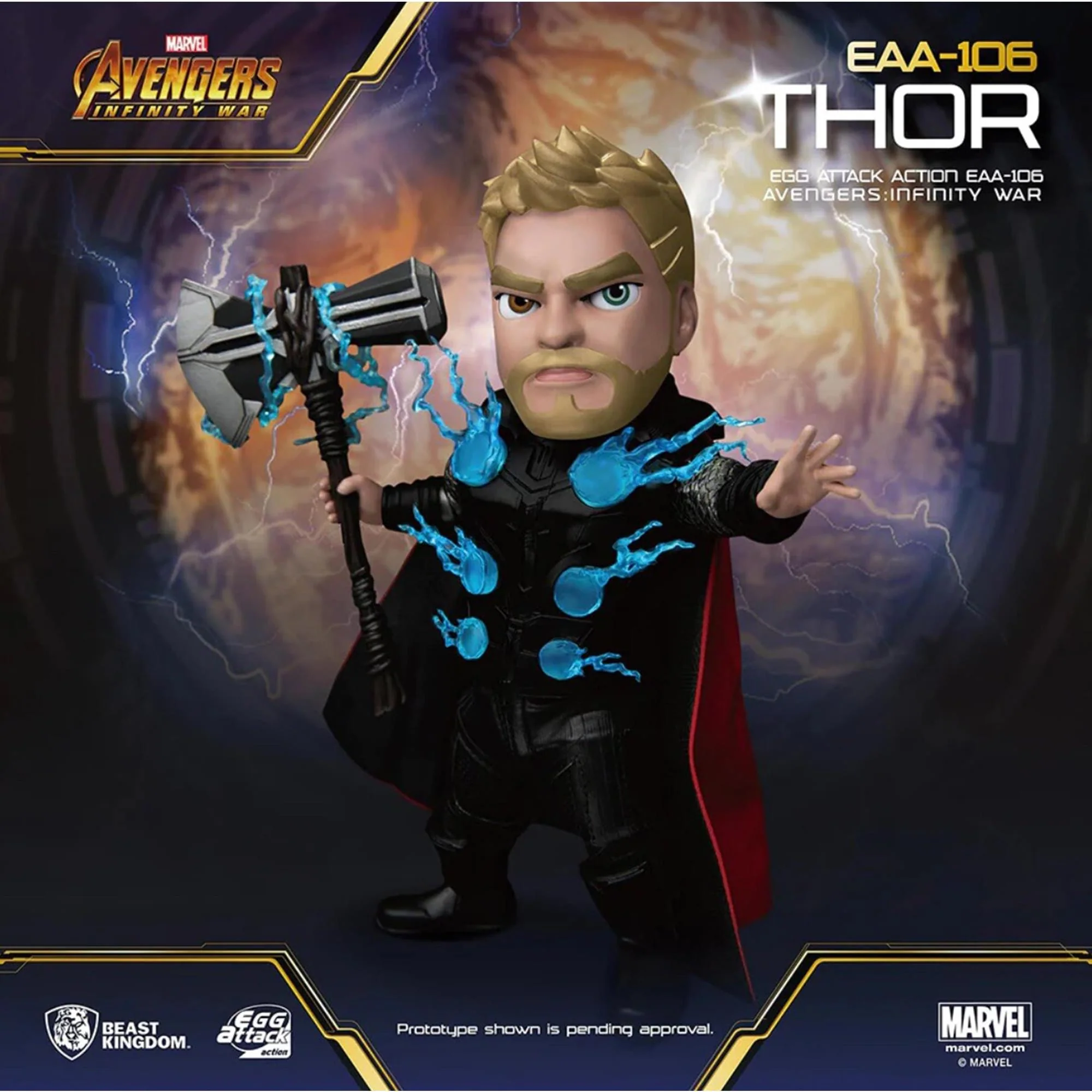 Marvel Avengers Egg Attack Action Figure | Infinity War Thor - Image 5