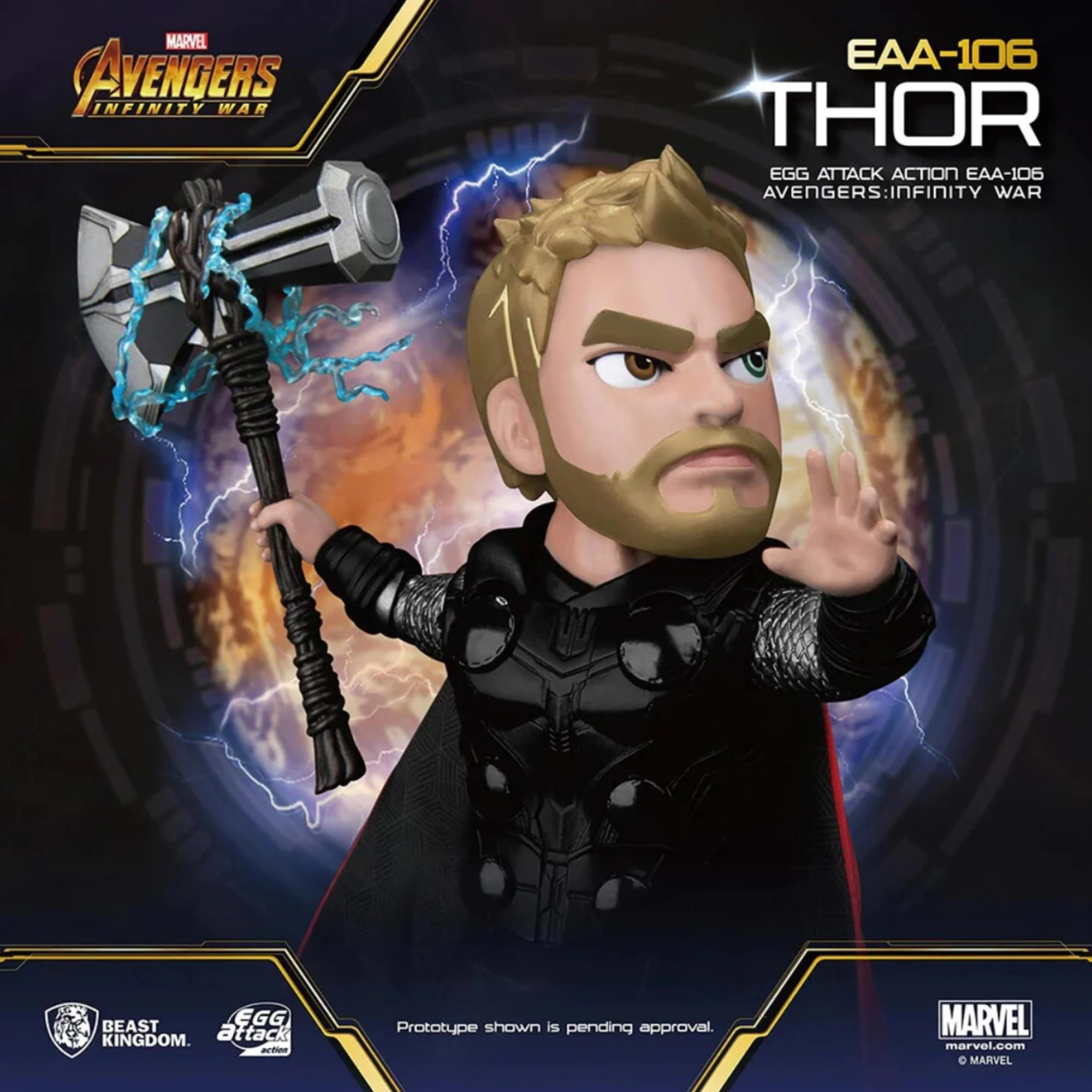Marvel Avengers Egg Attack Action Figure | Infinity War Thor - Image 6