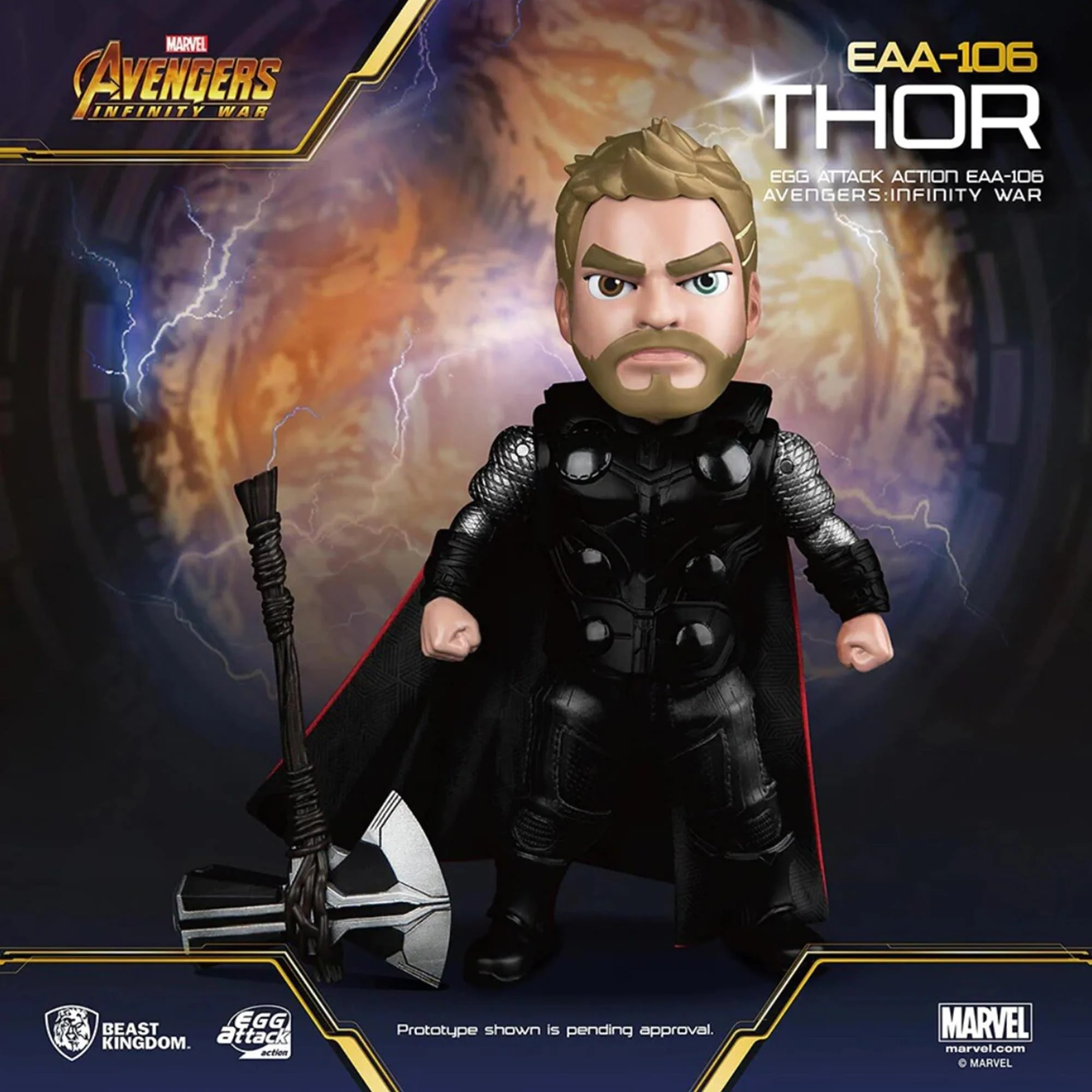 Marvel Avengers Egg Attack Action Figure | Infinity War Thor - Image 7