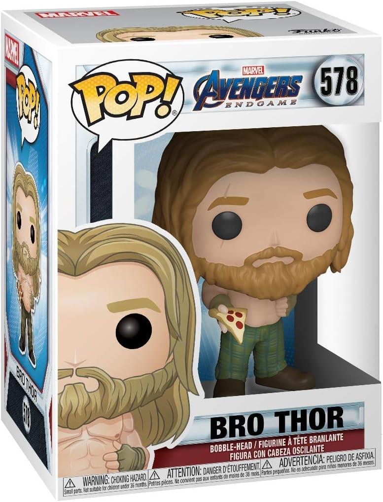 Marvel Avengers Endgame Funko POP | Bro Thor with Pizza - Image 3