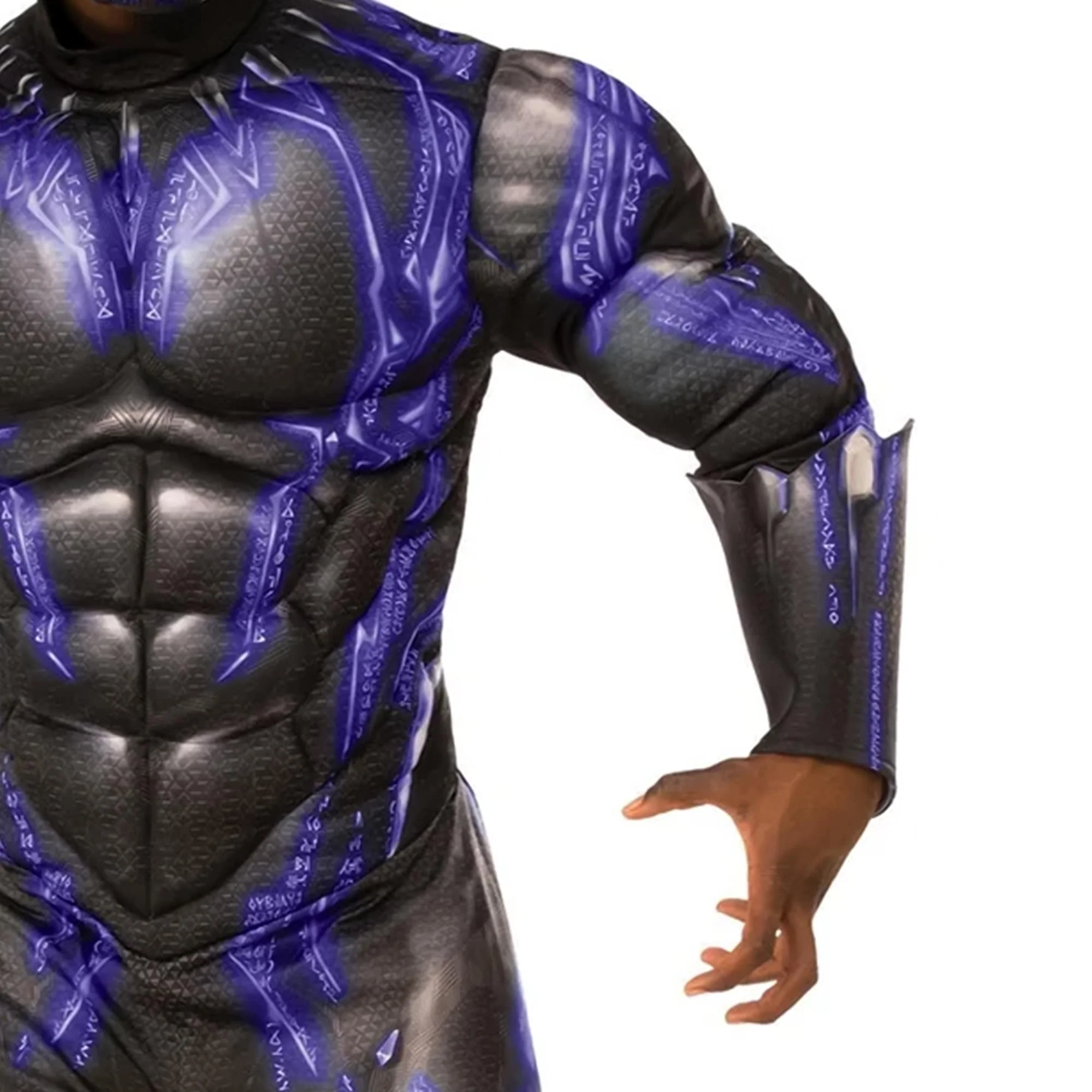 Marvel Black Panther (Purple Battle Version) Adult Costume - Image 3