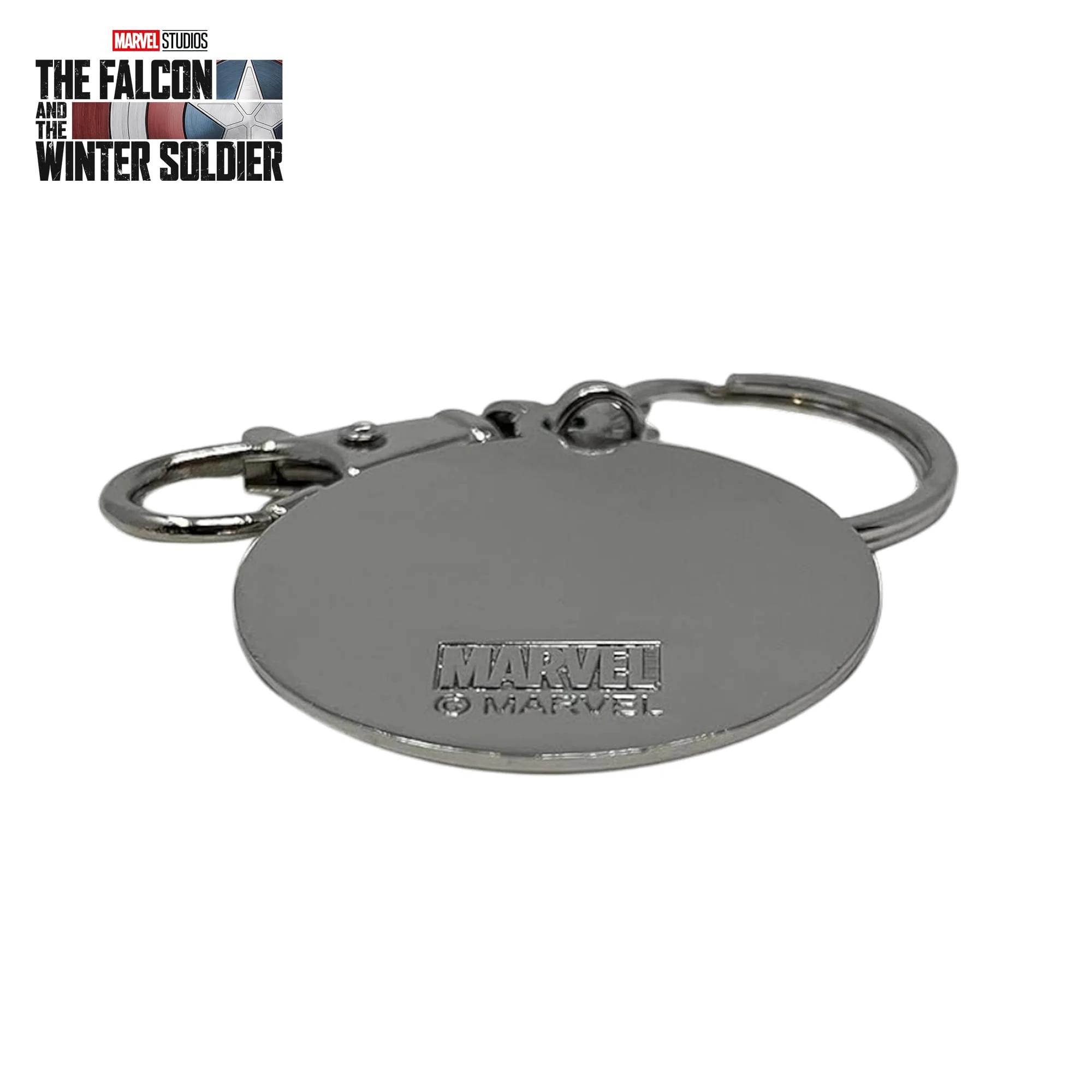Marvel Captain America/ Winter Soldier Enamel Keychain - Image 4