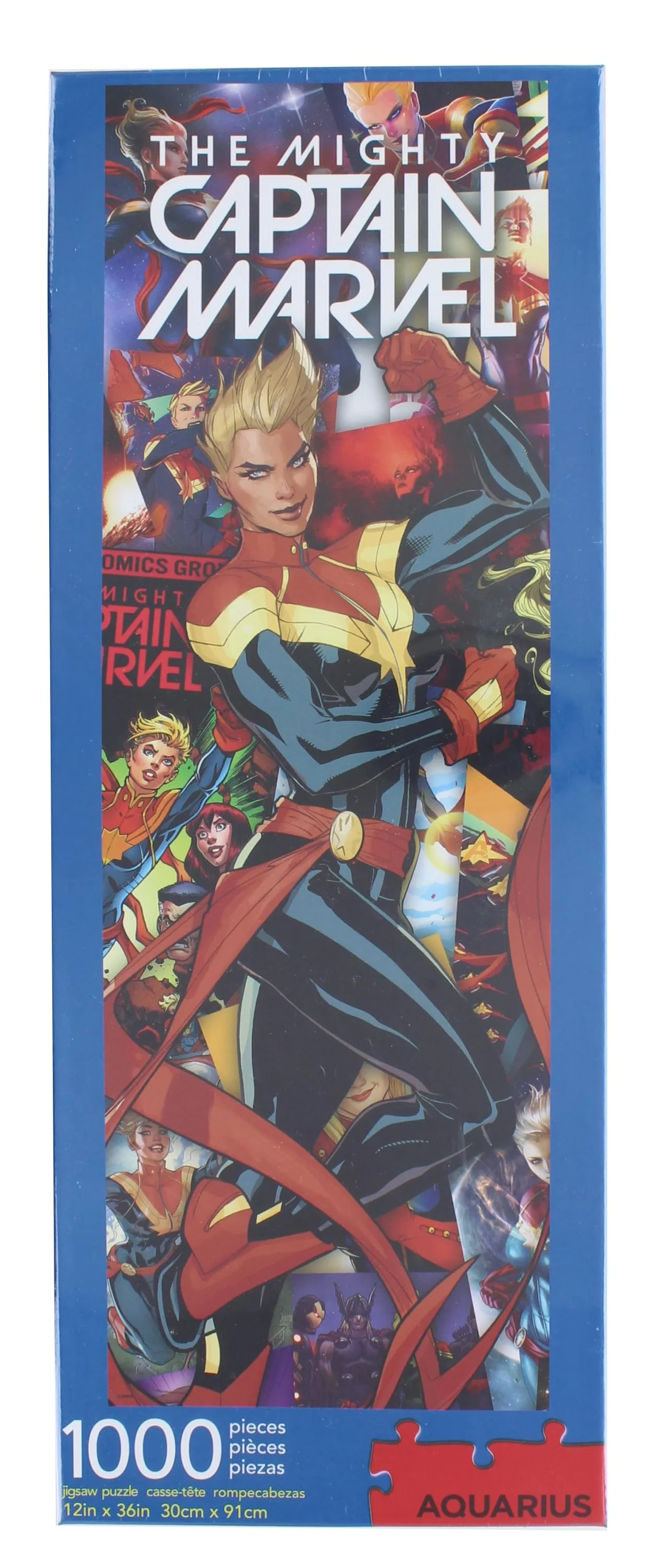 Marvel Captain Marvel Collage 1000 Piece Slim Jigsaw Puzzle - Image 2