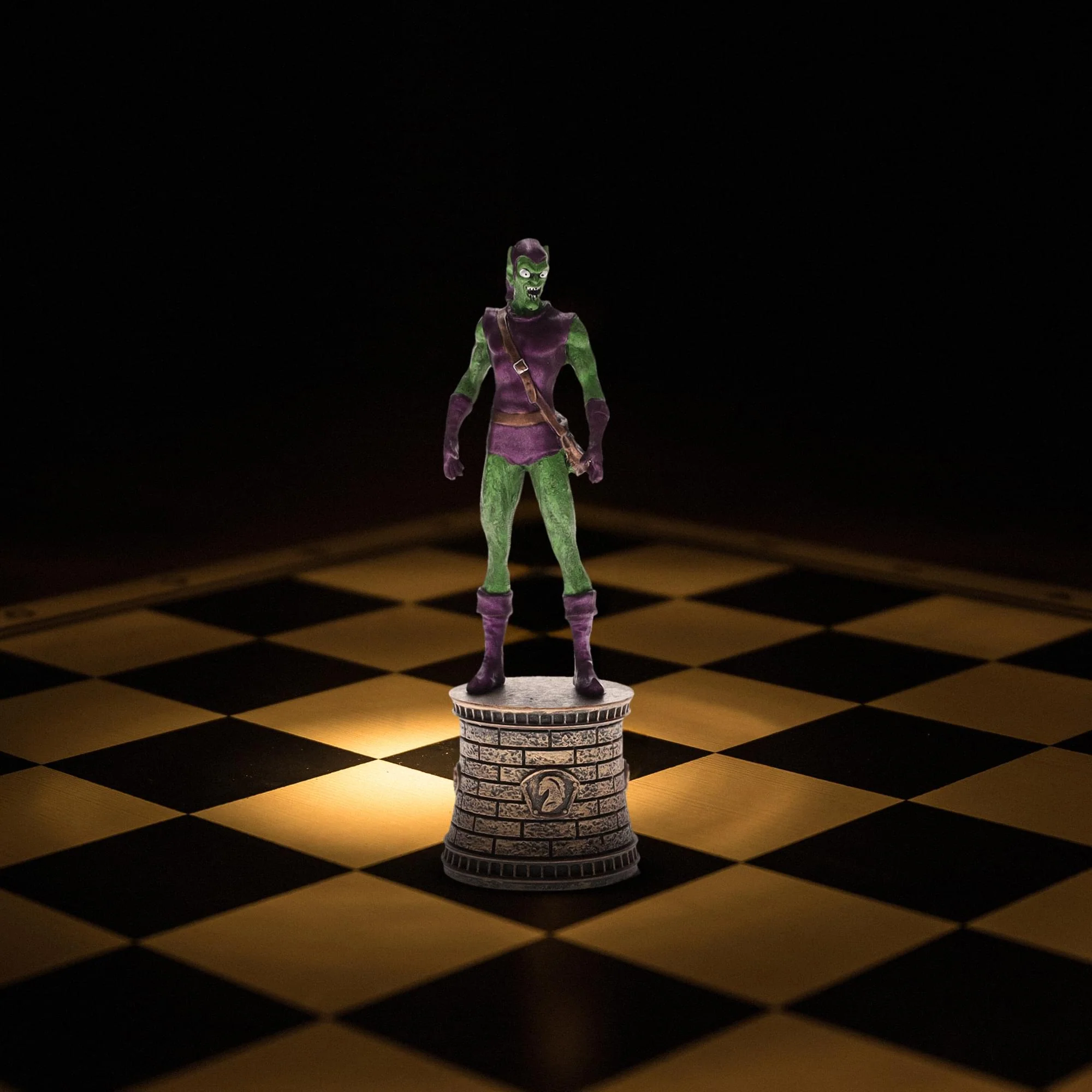 Marvel Chess Collection #27 Green Goblin (Knight) | Chess Piece Only - Image 7