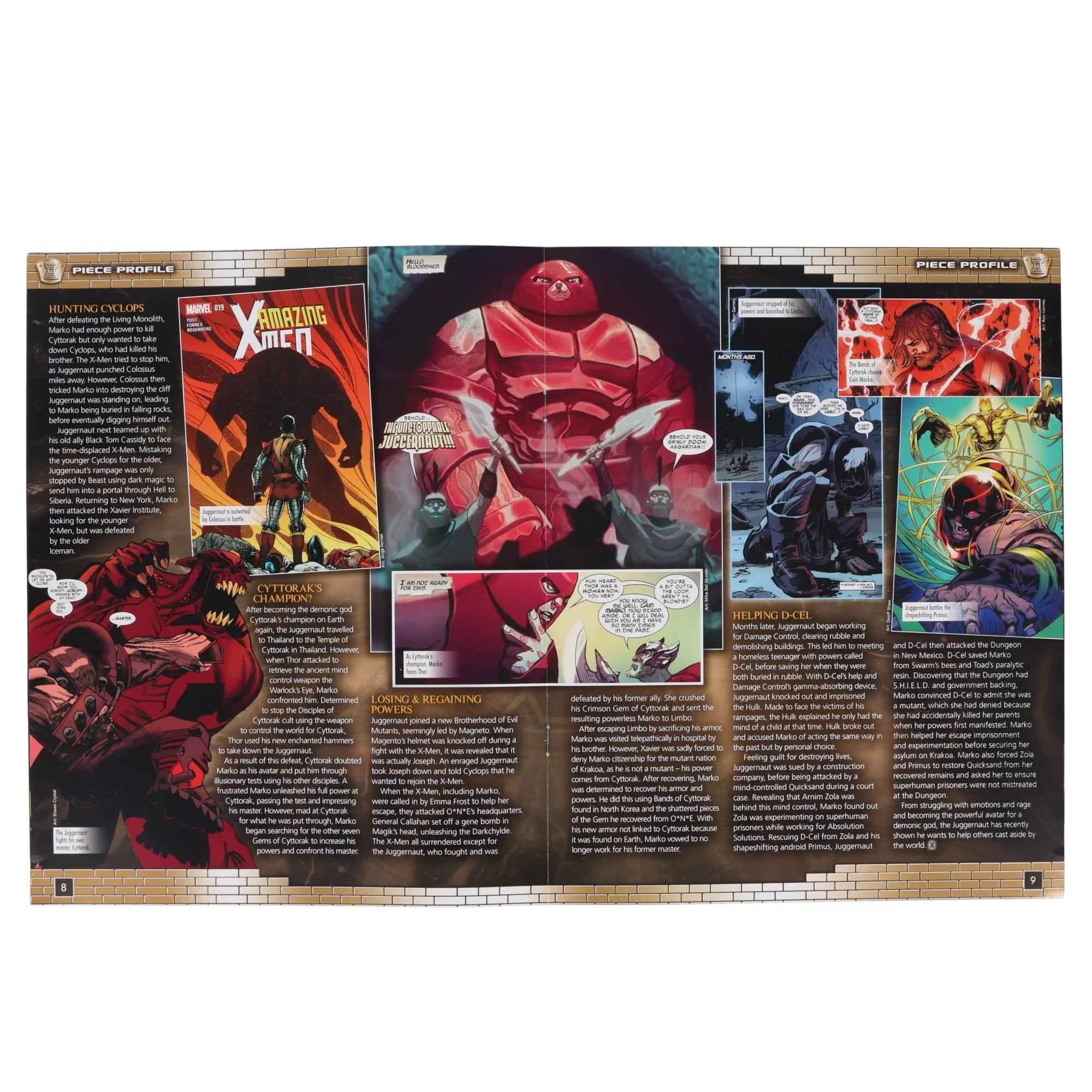 Marvel Chess Collection #42 Juggernaut (Rook) | Magazine Only - Image 3