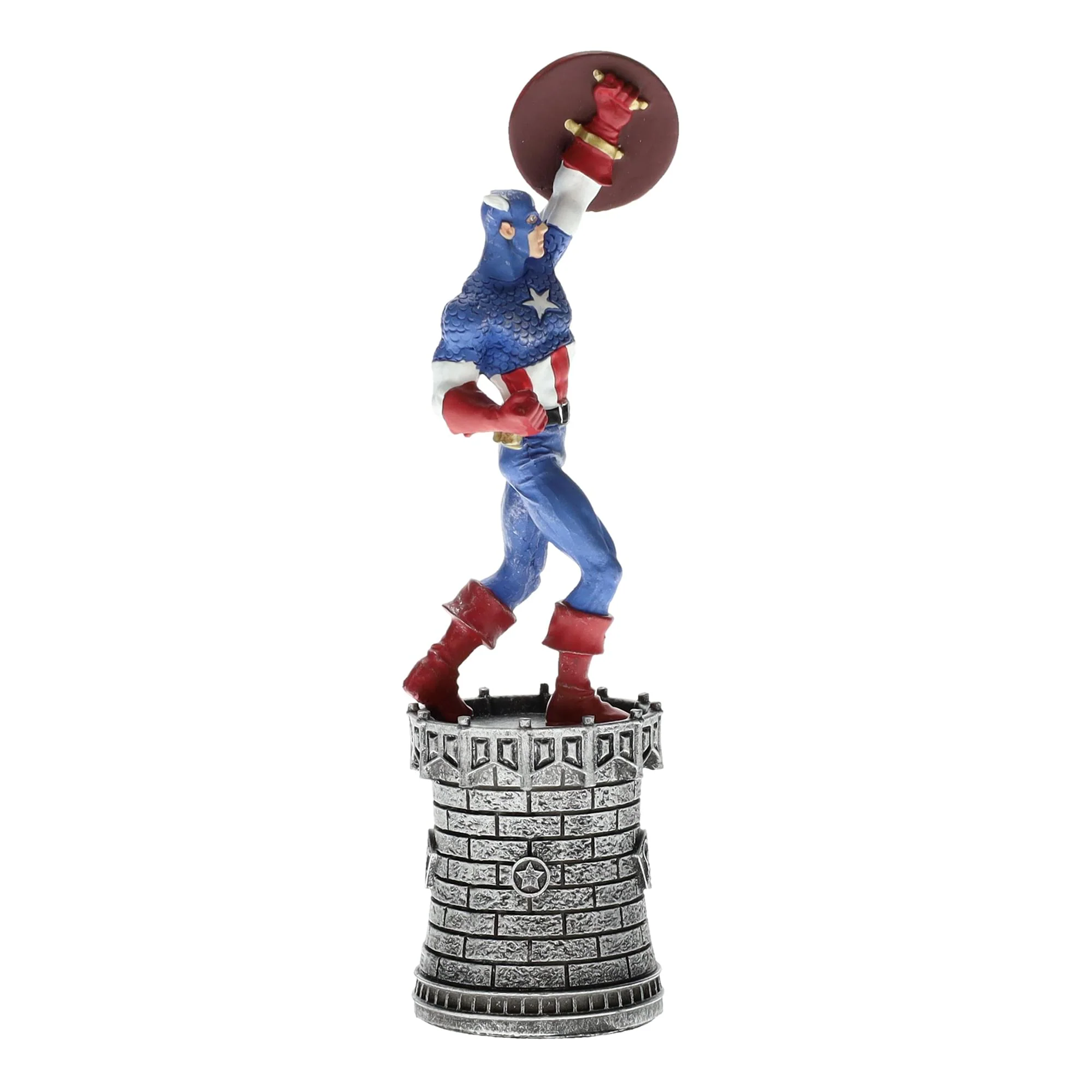 Marvel Chess Collection #6 Captain America (King) | Chess Piece Only - Image 5
