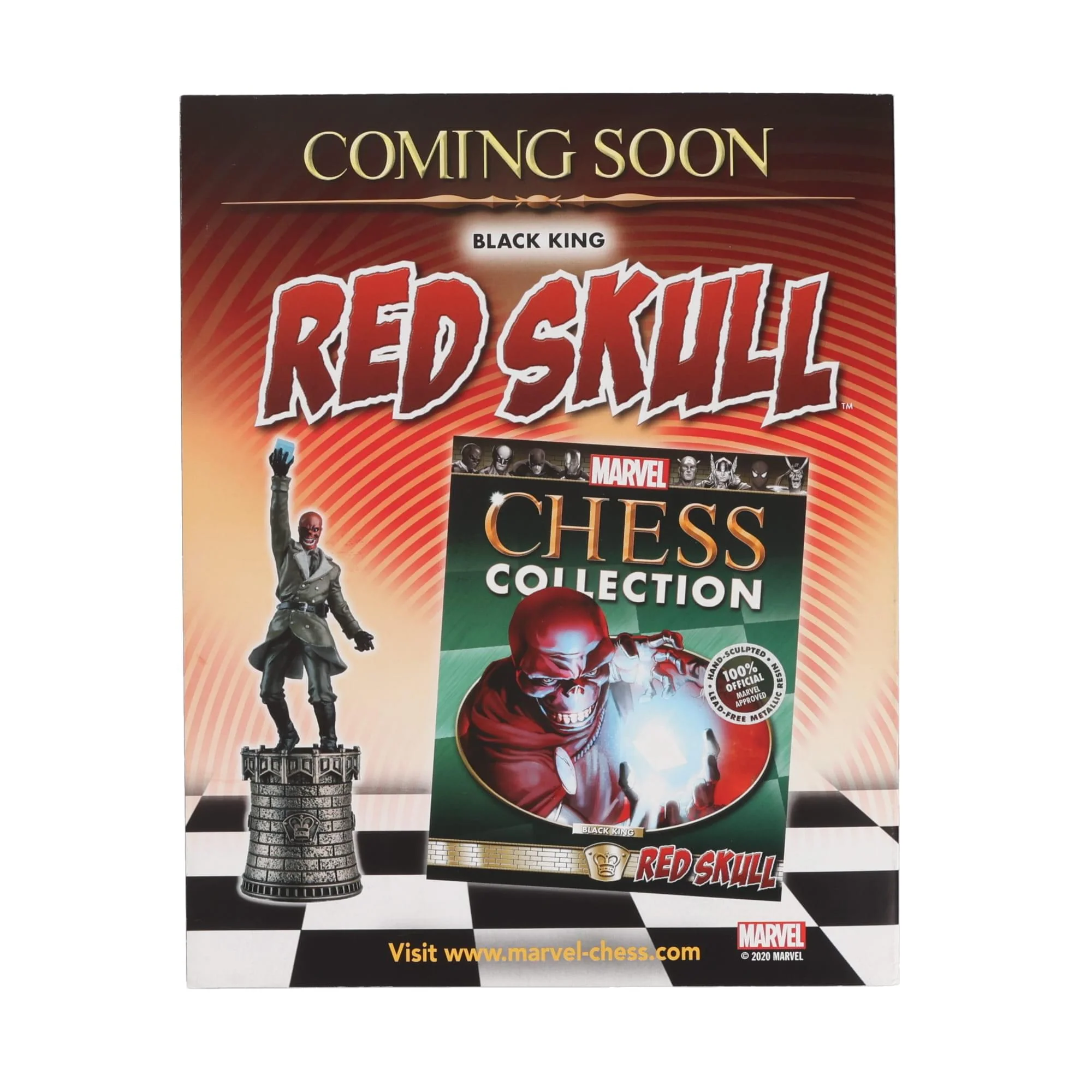 Marvel Chess Collection #6 Captain America (King) | Magazine Only - Image 4