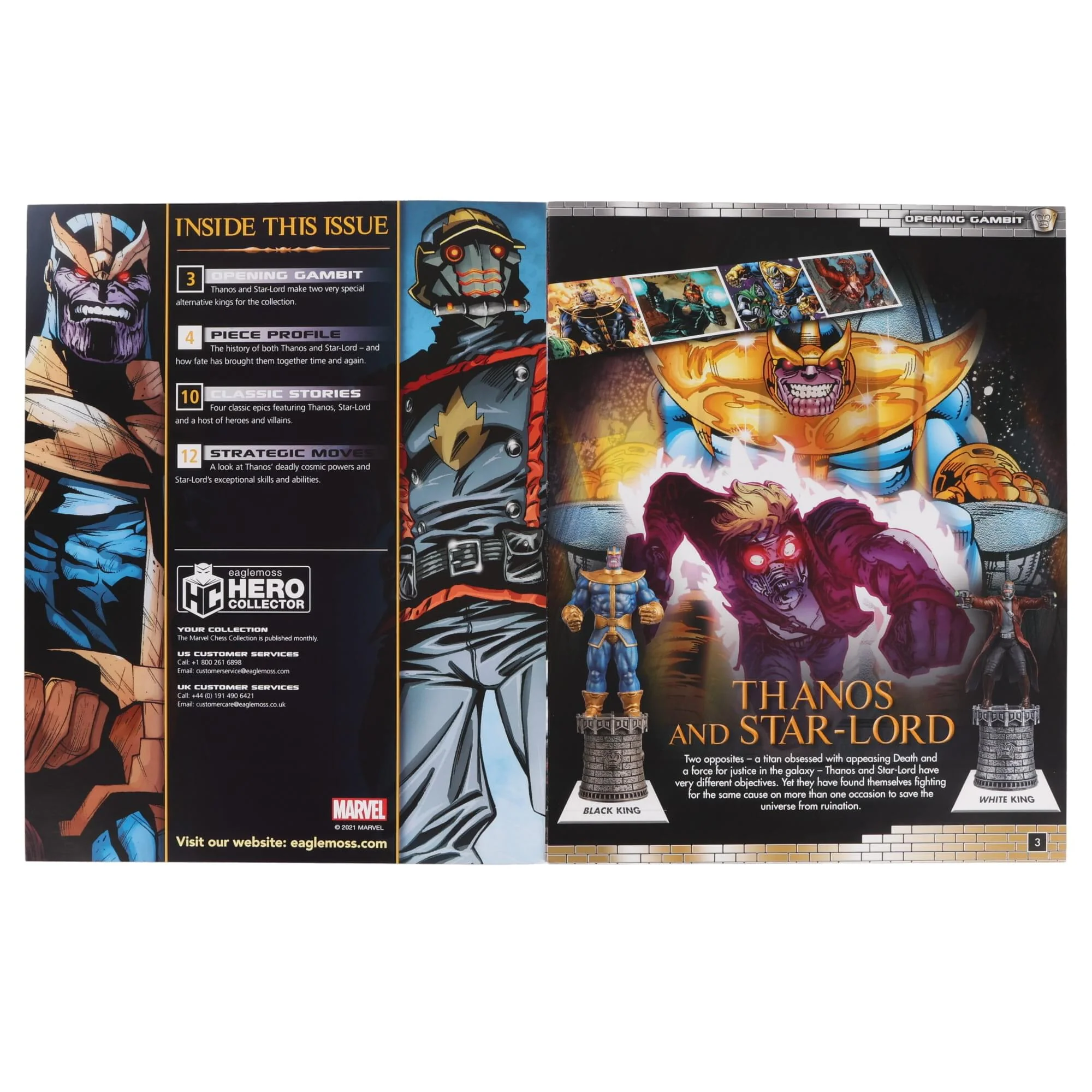 Marvel Chess Collection Special #3 Starlord & Thanos | Magazine Only - Image 2