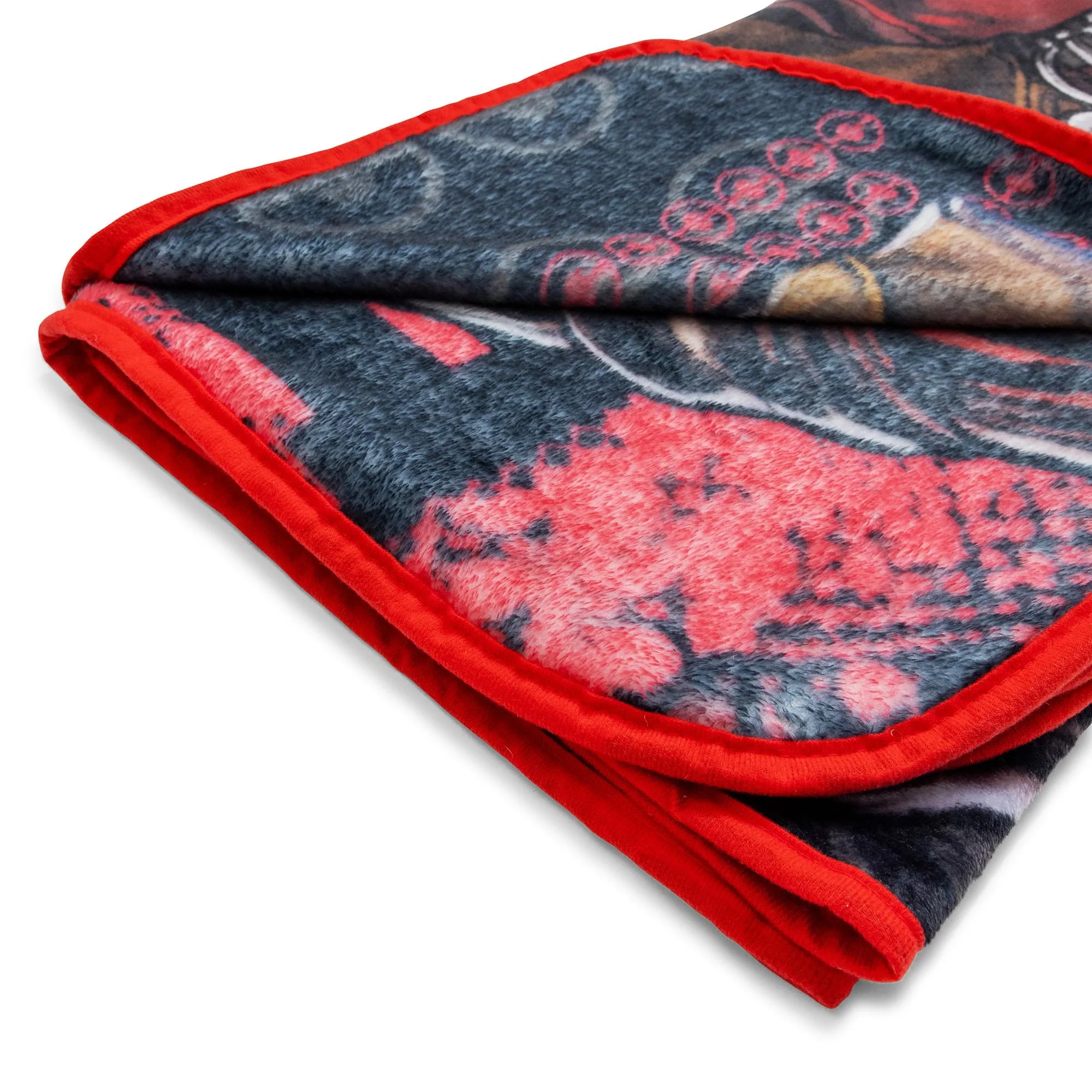 Marvel Comics Deadpool Batons Raschel Throw Blanket | 50 x 60 Inches - Image 3