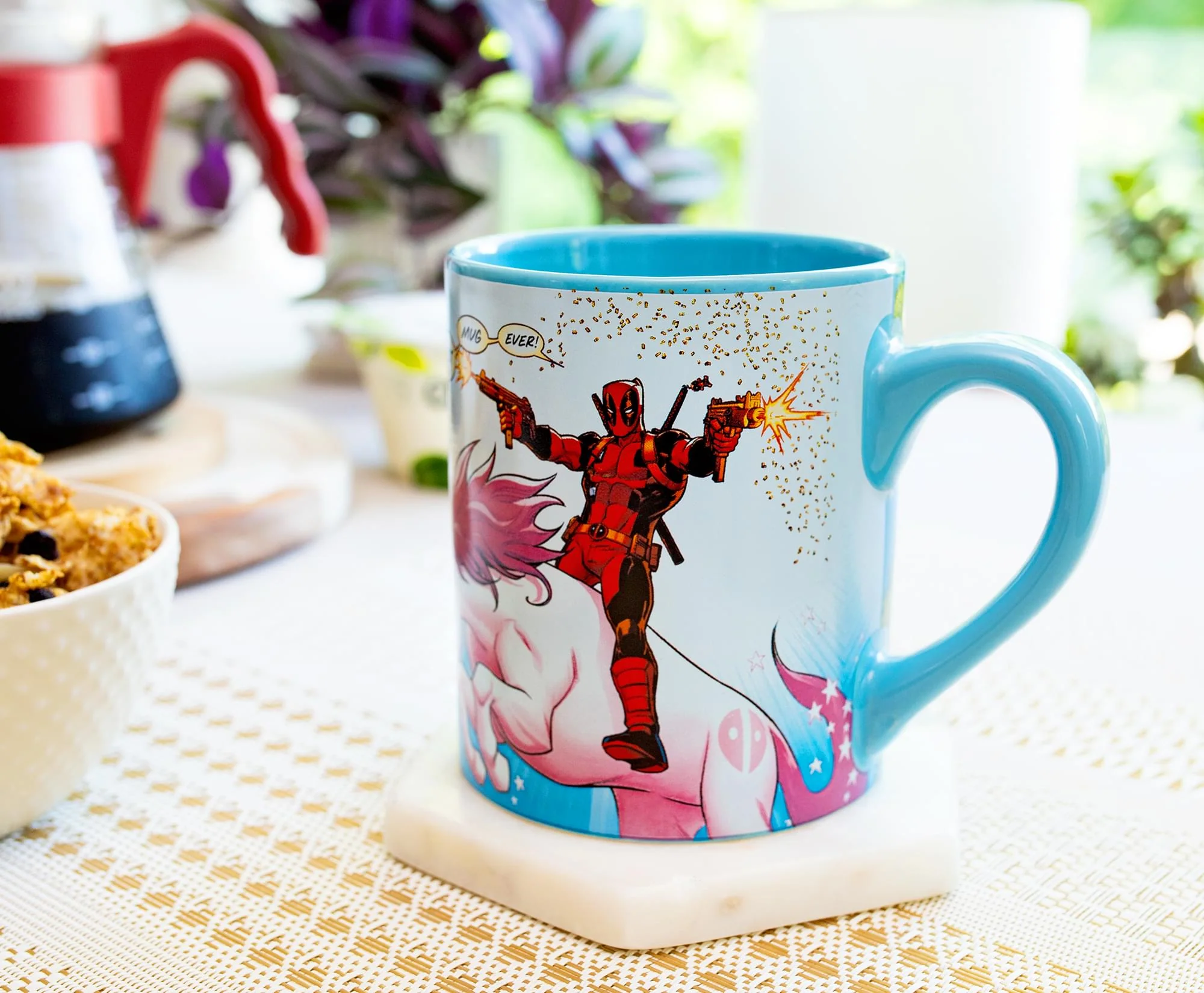 Marvel Comics Deadpool "Best Mug Ever" Ceramic Mug | Holds 14 Ounces - Image 7