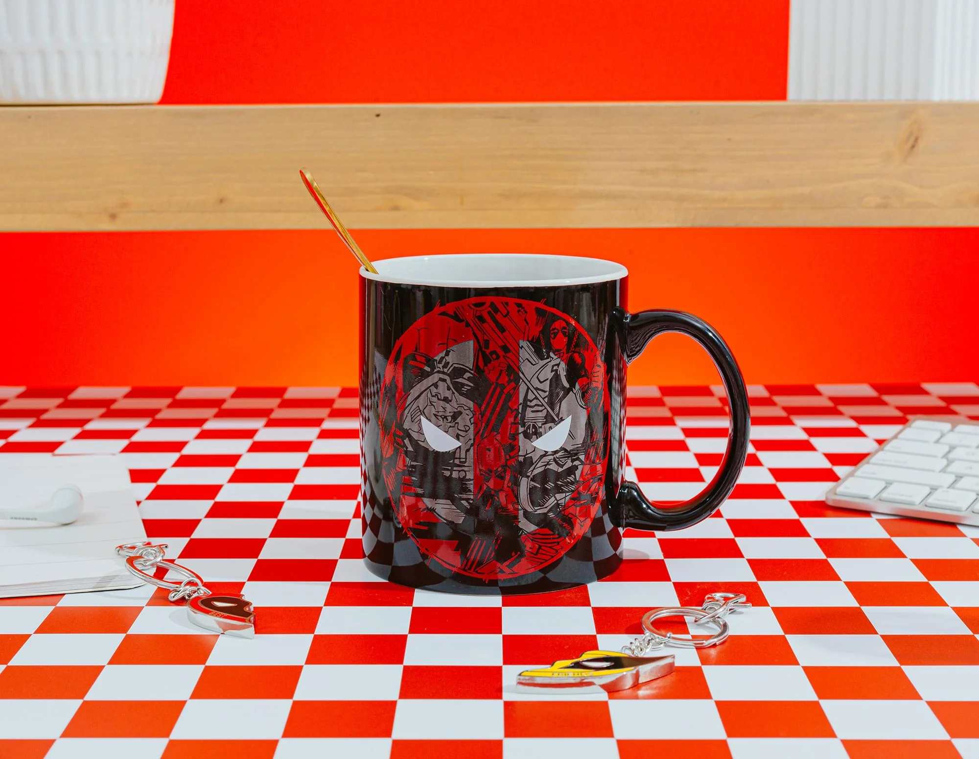 Marvel Comics Deadpool Merc With A Mouth Ceramic Mug | Holds 20 Ounces - Image 3