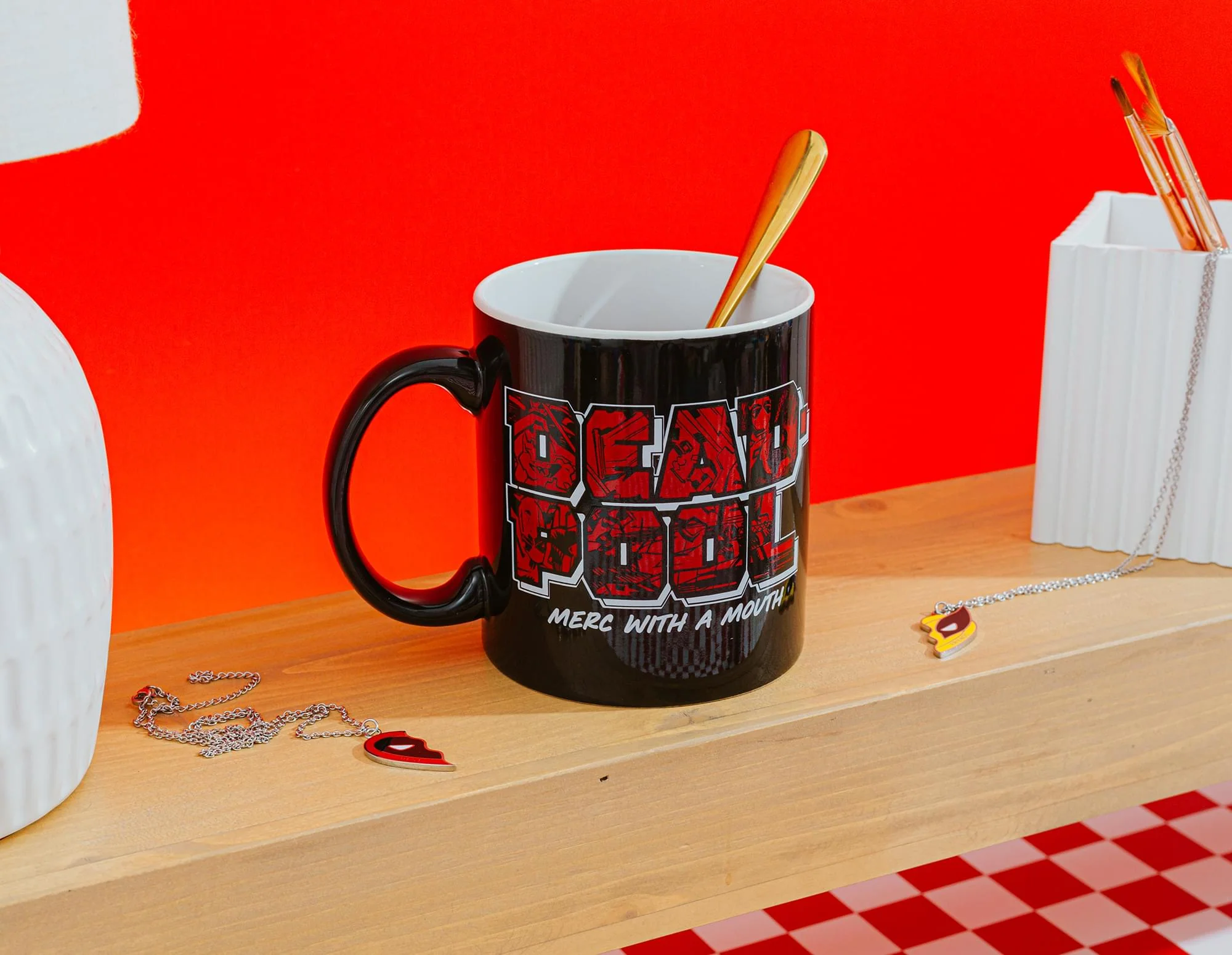 Marvel Comics Deadpool Merc With A Mouth Ceramic Mug | Holds 20 Ounces - Image 4