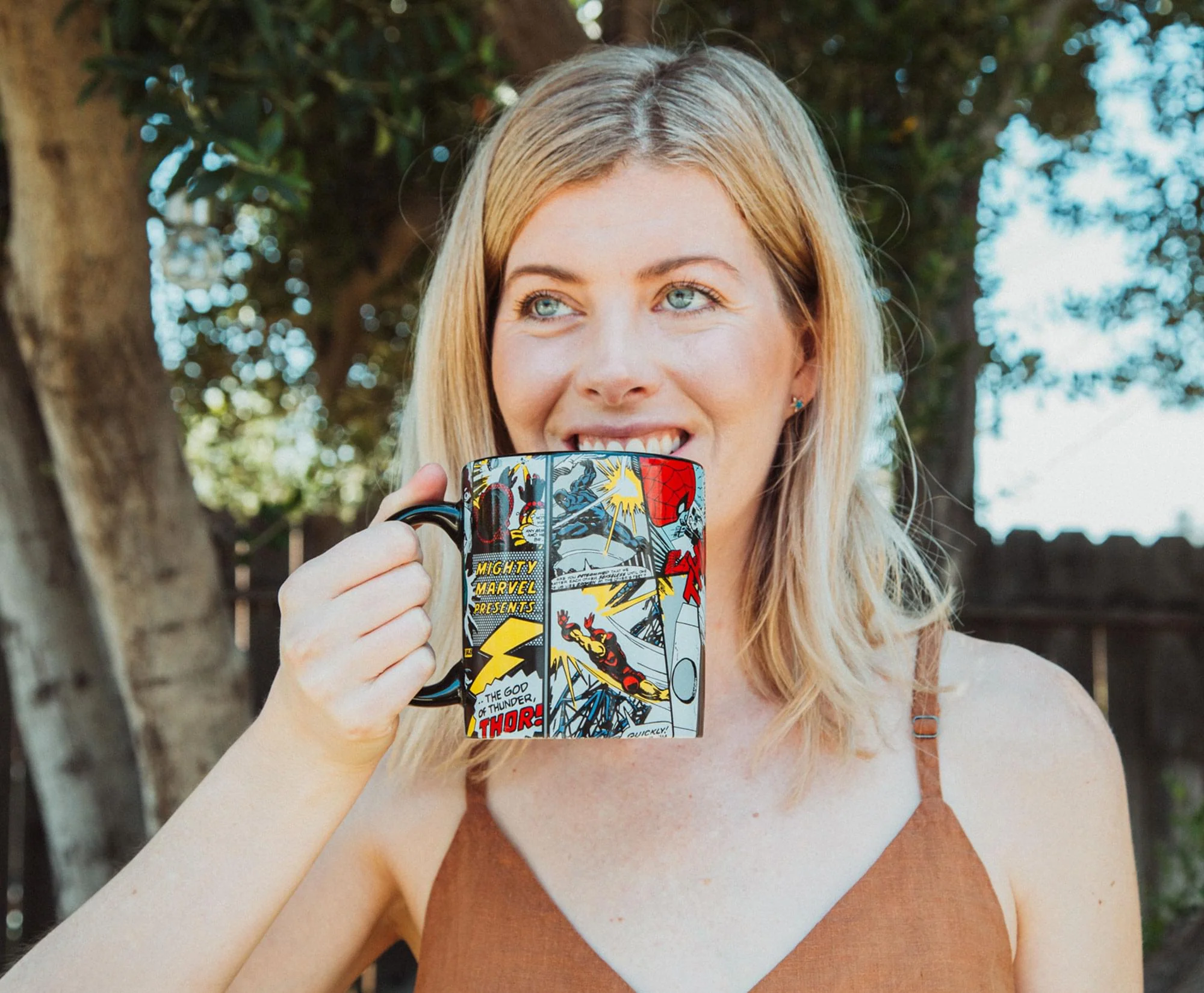 Marvel Comics Panels Ceramic Mug | Holds 20 Ounces - Image 5