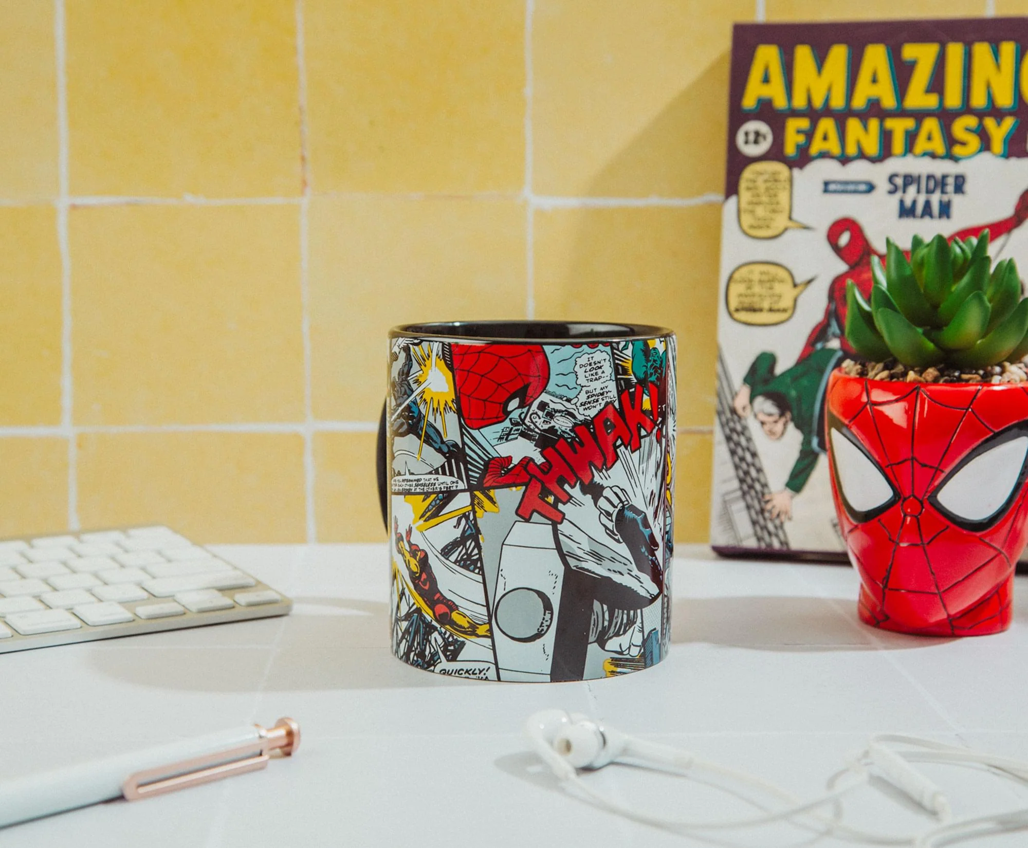 Marvel Comics Panels Ceramic Mug | Holds 20 Ounces - Image 9