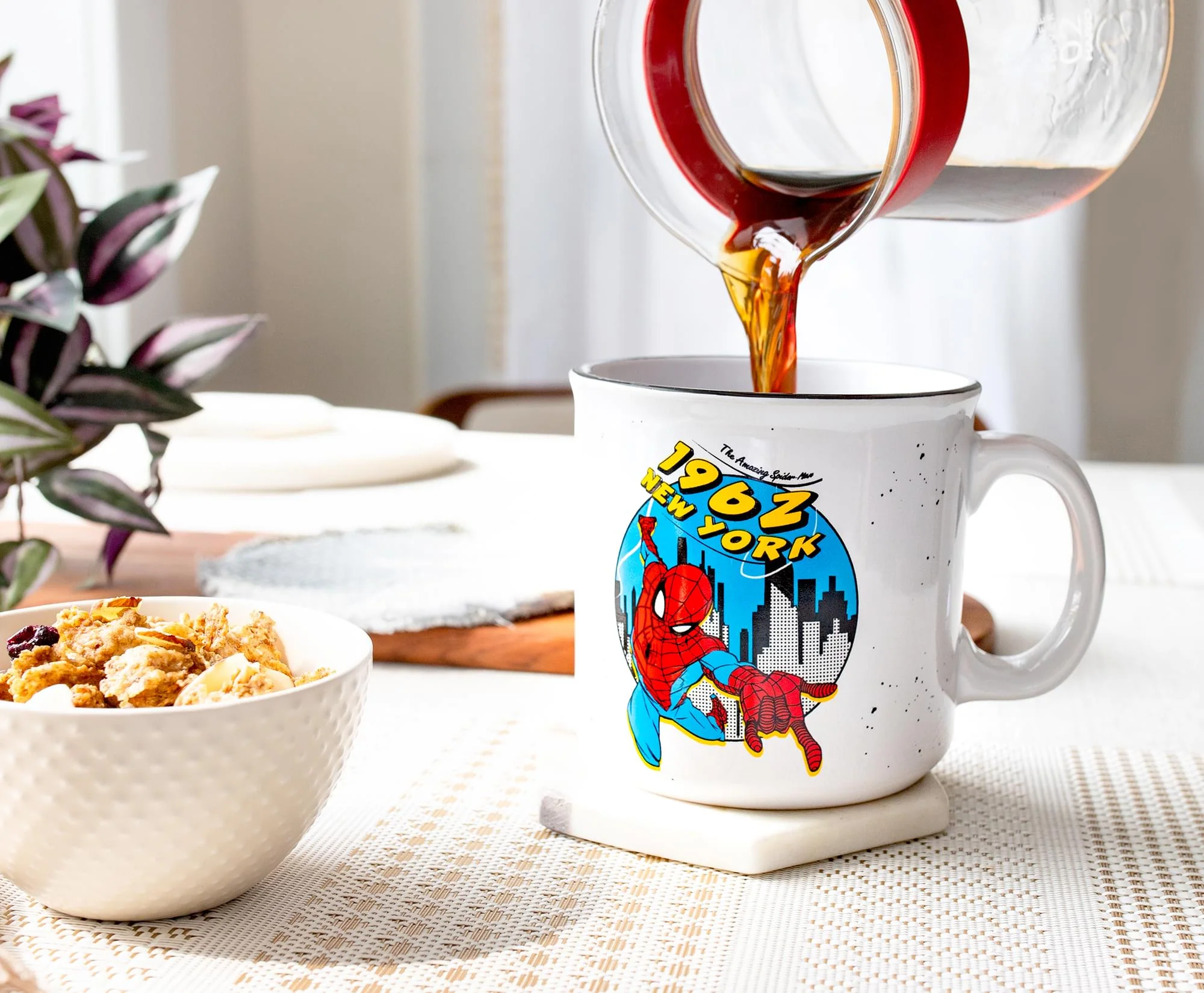 Marvel Comics Spider-Man "1962" Ceramic Camper Mug | Holds 20 Ounces - Image 4