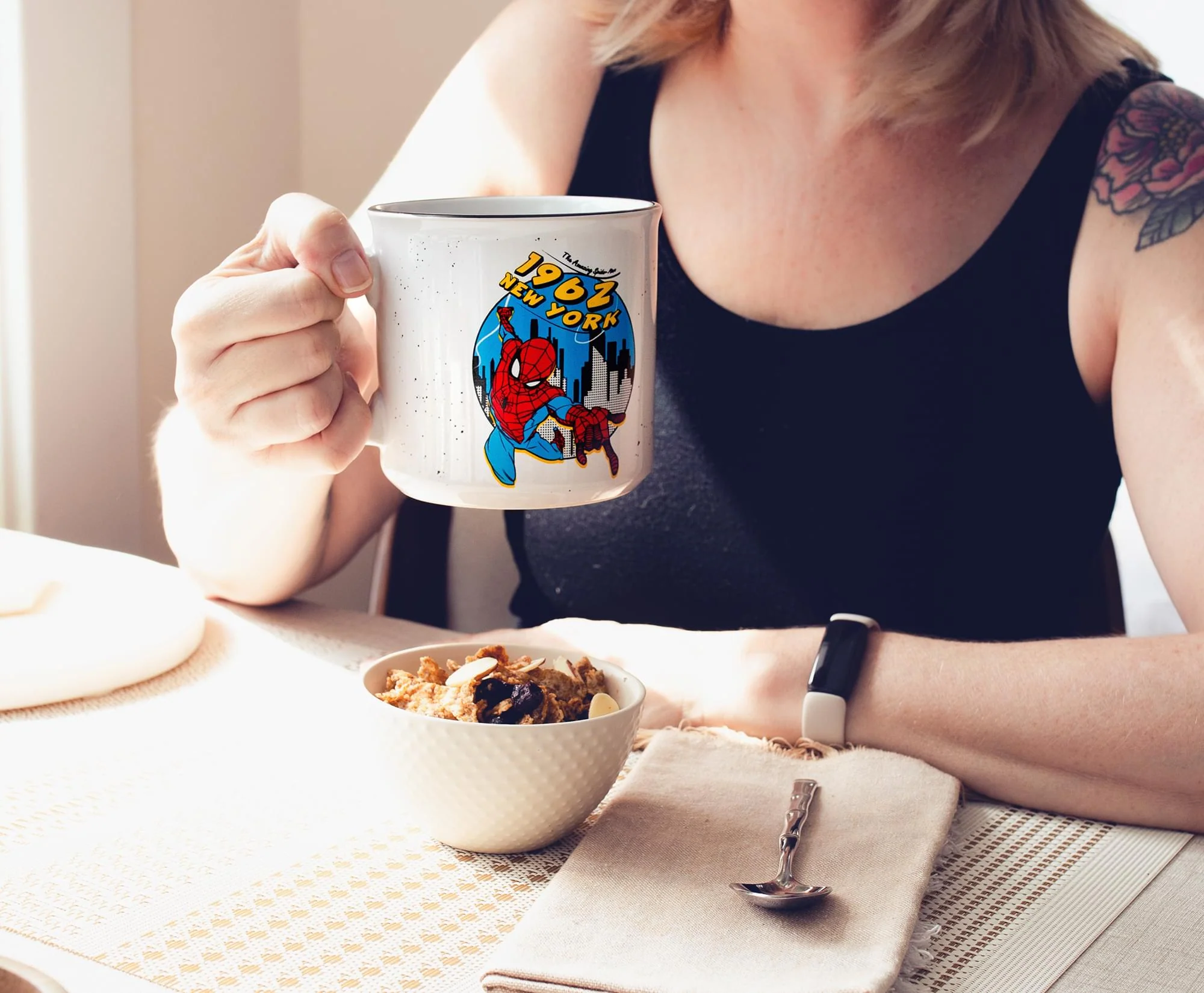 Marvel Comics Spider-Man "1962" Ceramic Camper Mug | Holds 20 Ounces - Image 6
