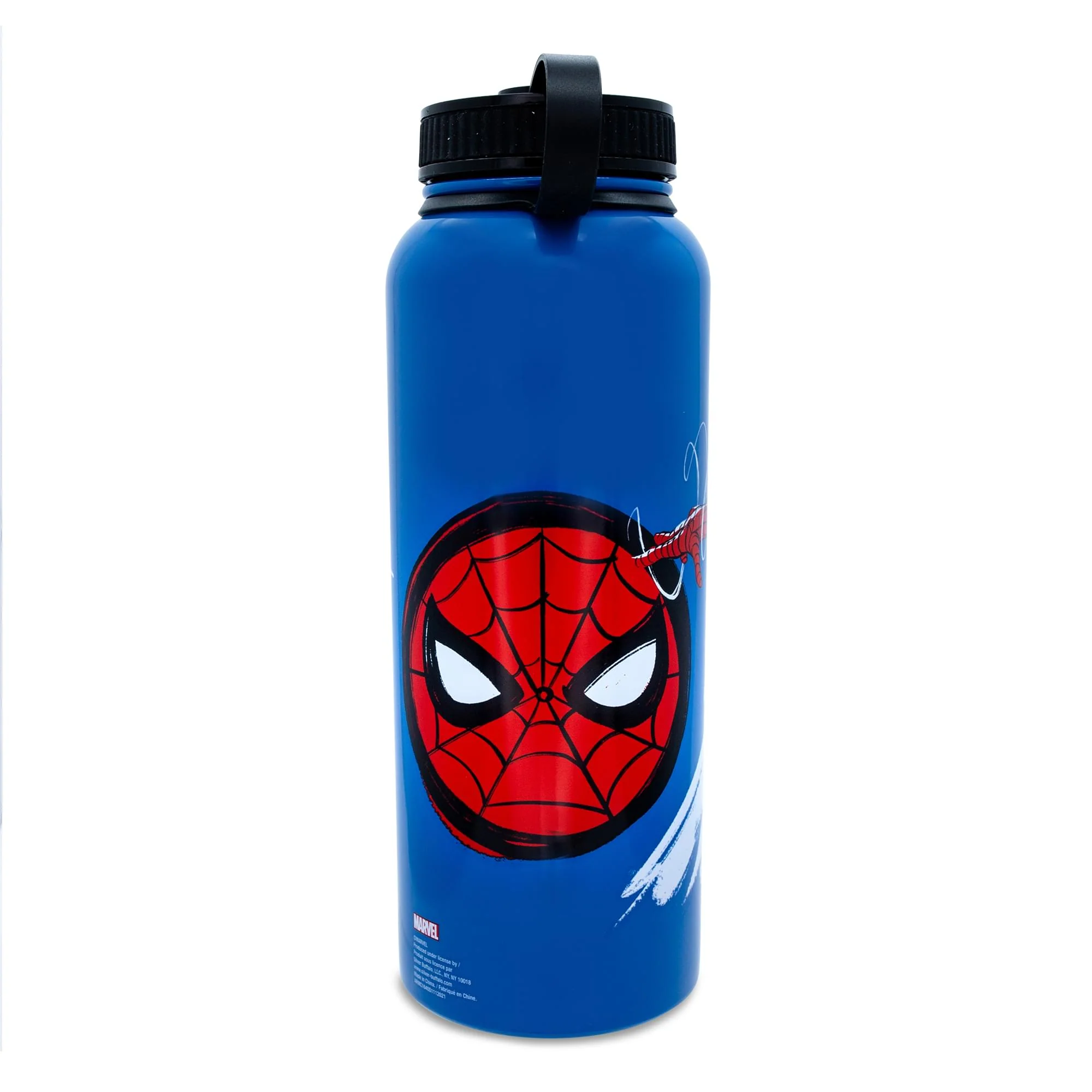 Marvel Comics Spider-Man Stainless Steel Water Bottle | Holds 42 Ounces - Image 2