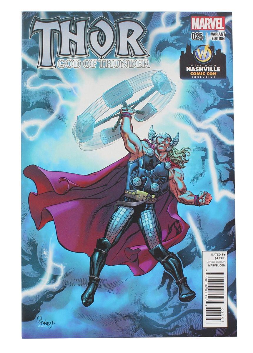 Marvel Comics Thor God of Thunder #25 Wizard World Nashville '12 Exclusive Cover