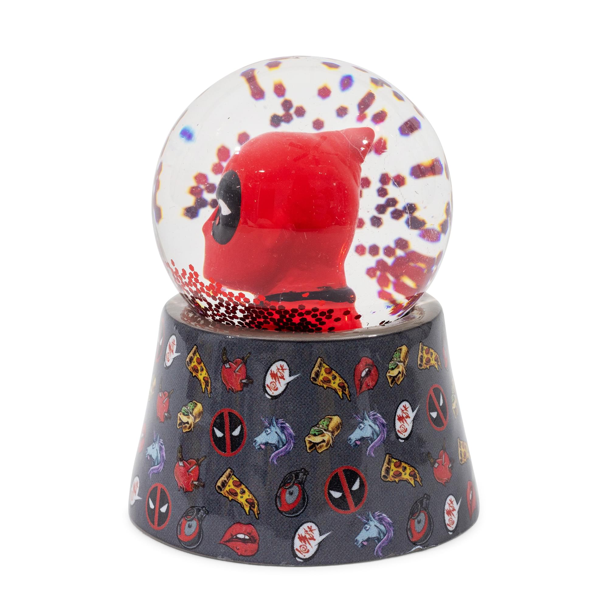 Marvel Deadpool 3-Inch Mini Light-Up Snow Globe - Image 3