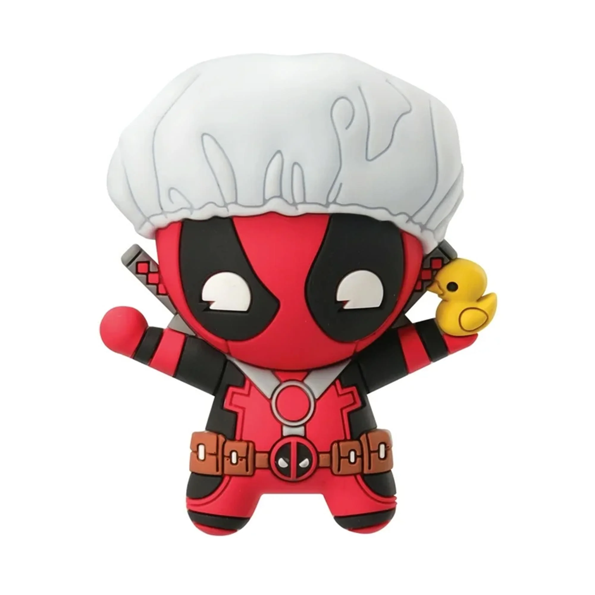 Marvel Deadpool 3D Foam Bag Clip Set | Unicorn, Cupcake, Bathtime - Image 5