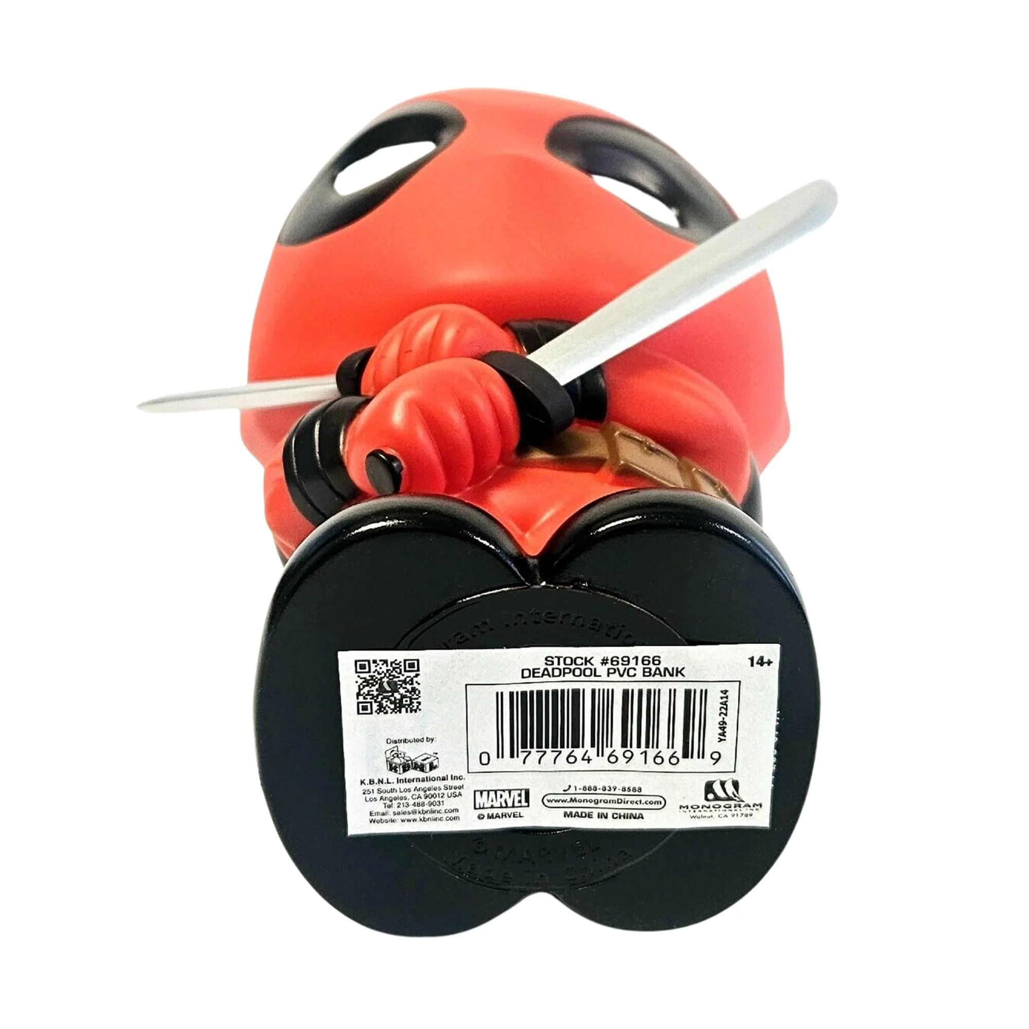 Marvel Deadpool 8 Inch PVC Figural Bank - Image 4
