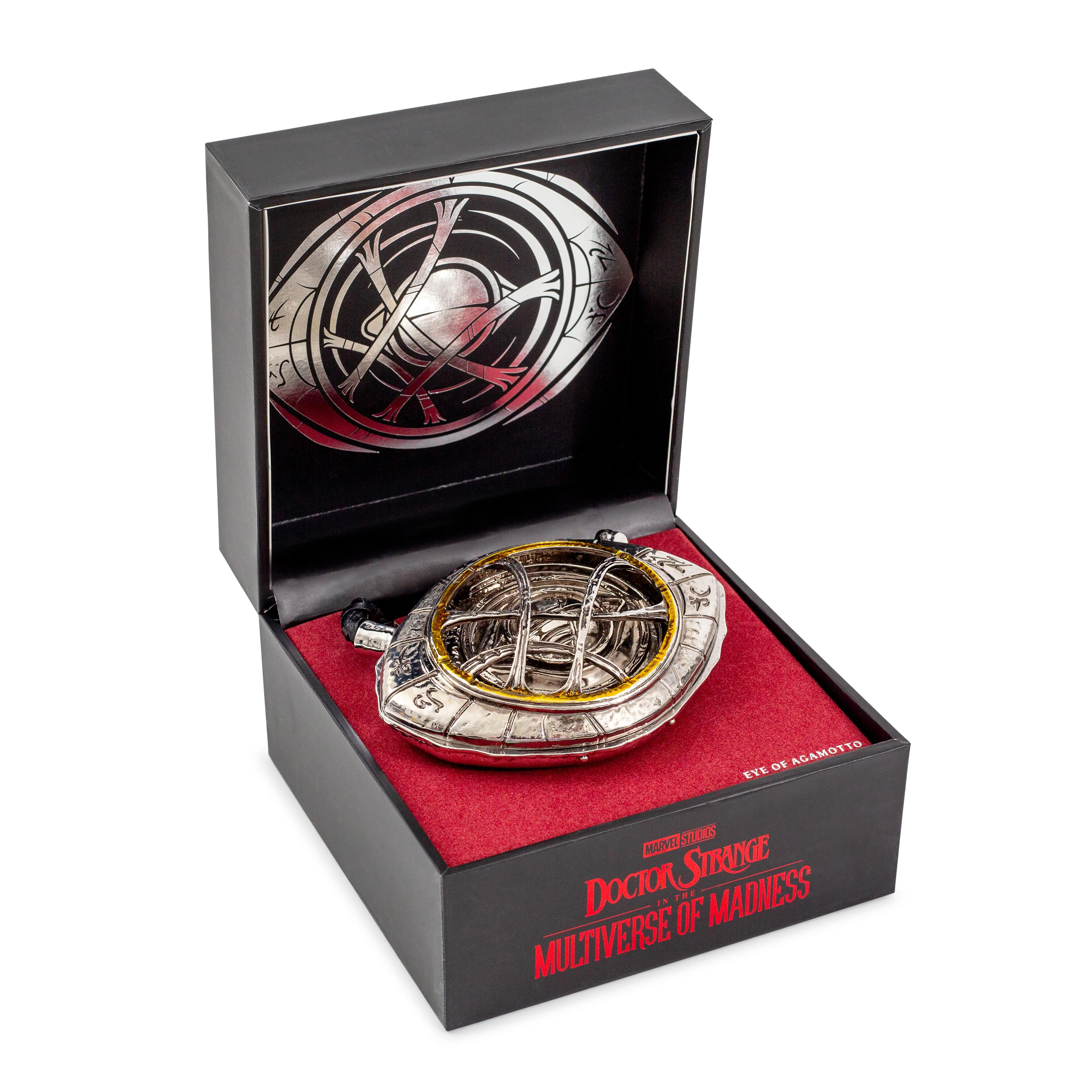Marvel Doctor Strange Multiverse of Madness Silver Eye Of Agamotto Replica - Image 2