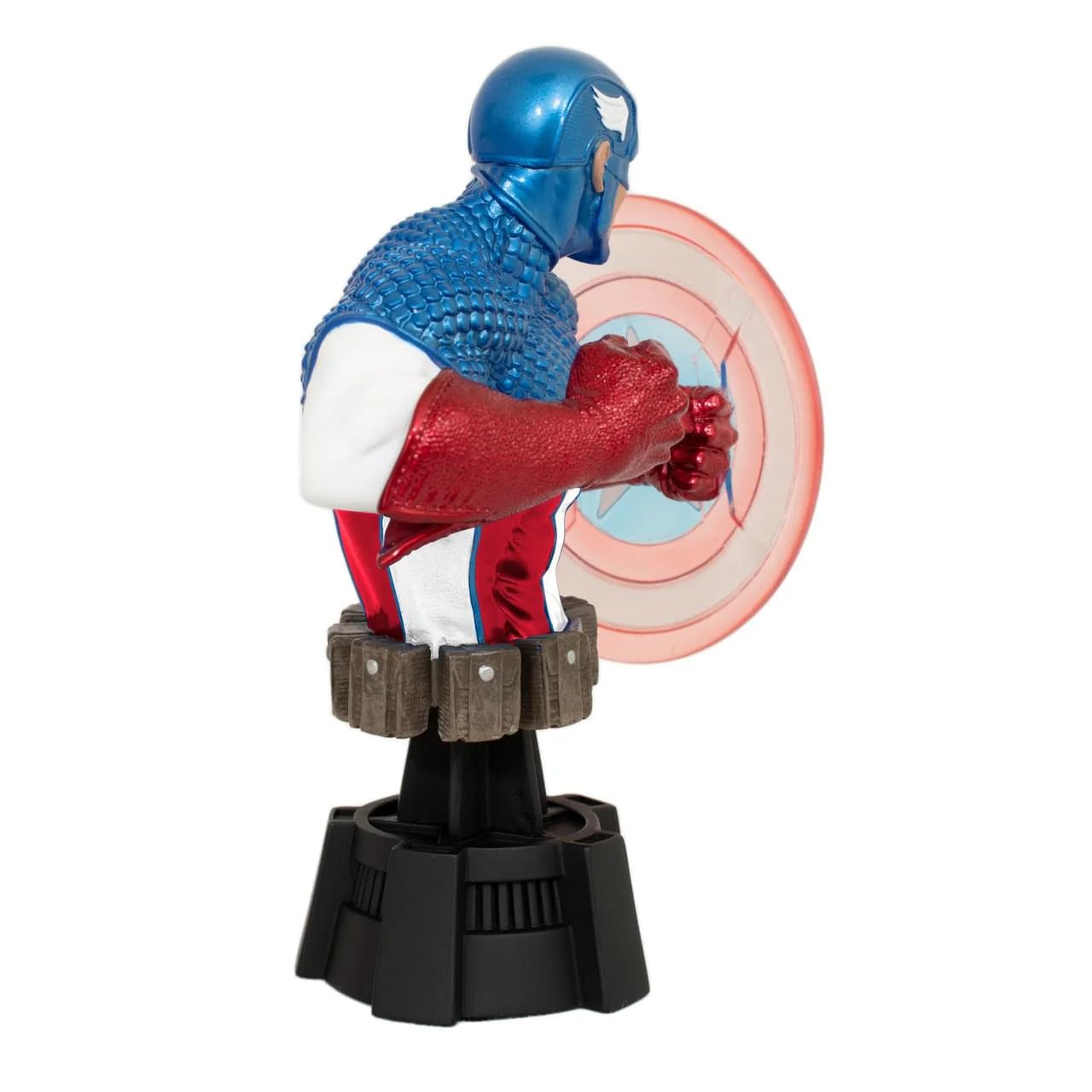 Marvel Exclusive Captain America Holo Shield Bust - Image 2