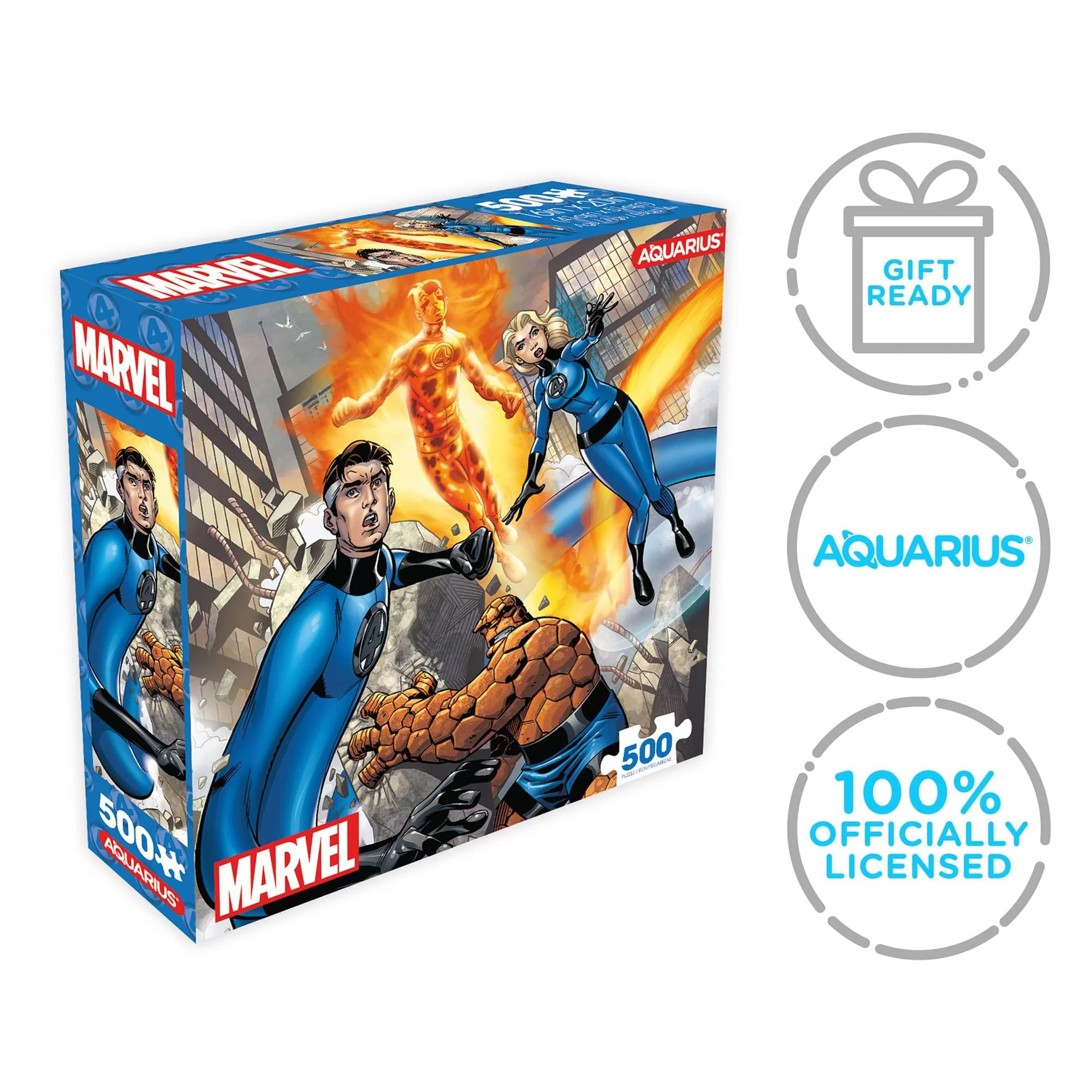 Marvel Fantastic Four 500 Piece Jigsaw Puzzle - Image 6
