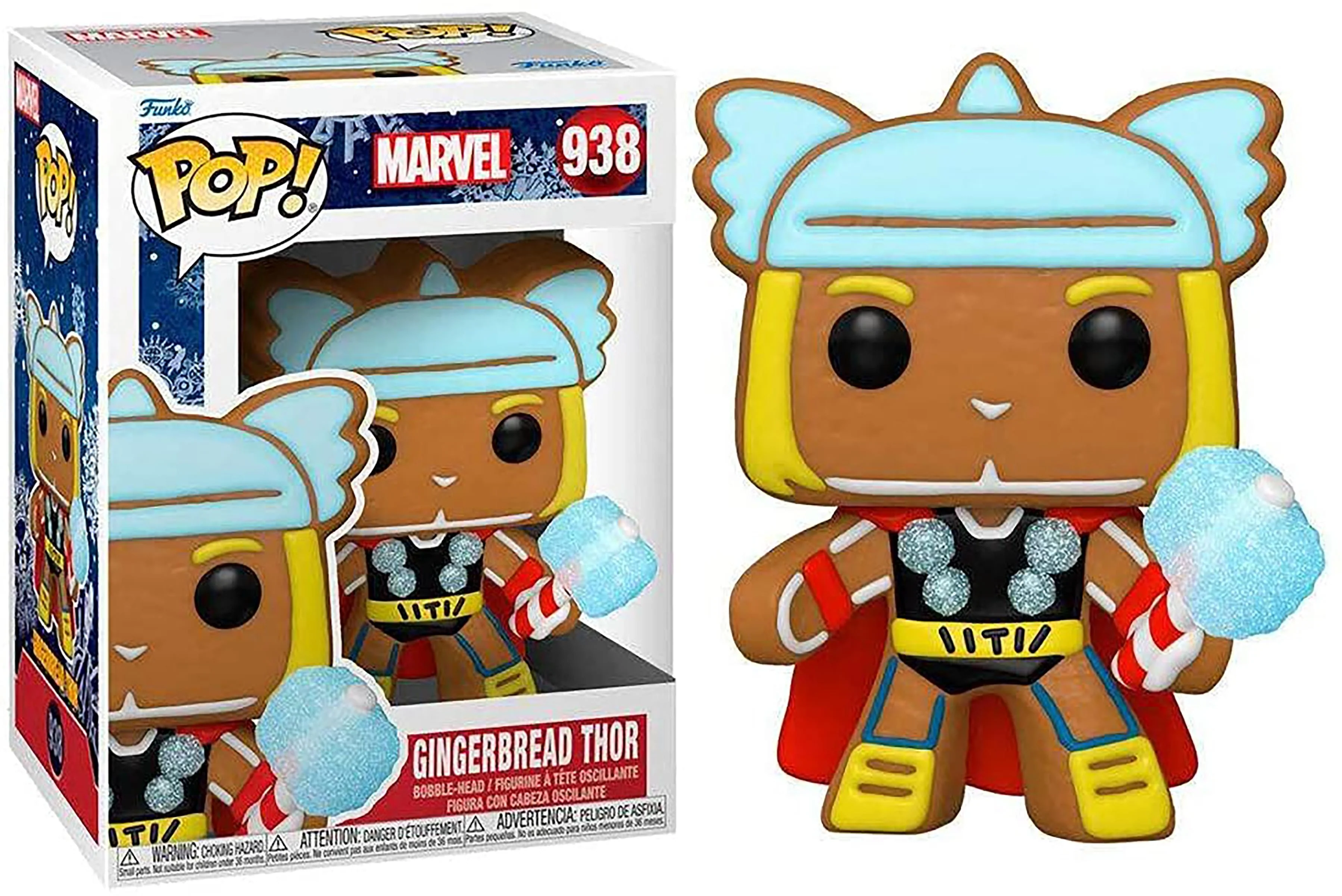 Marvel Funko Holiday POP Vinyl Figure | Gingerbread Thor - Image 3