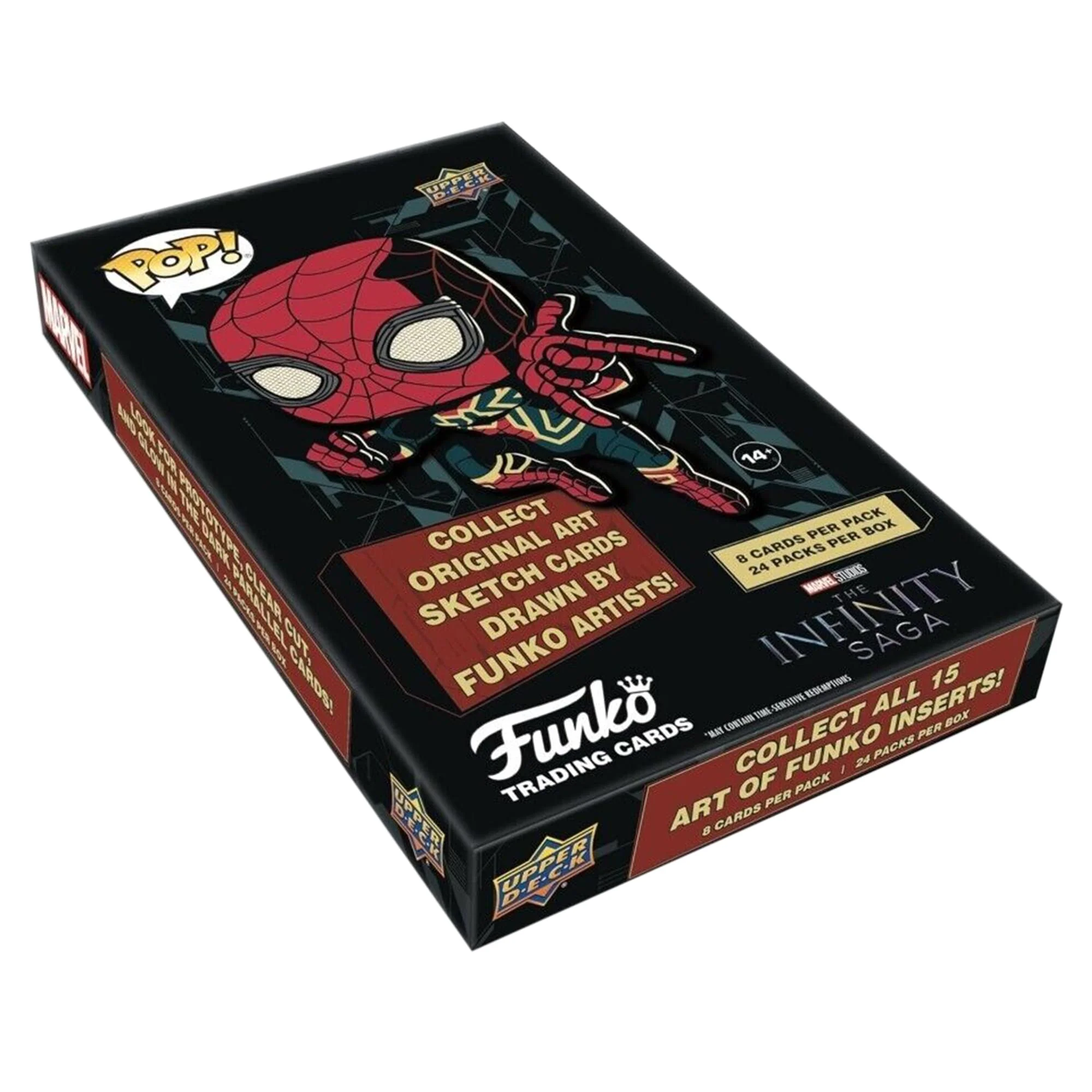 Marvel Funko POP x Upper Deck Infinity Saga Trading Card Box | 24 Packs - Image 2