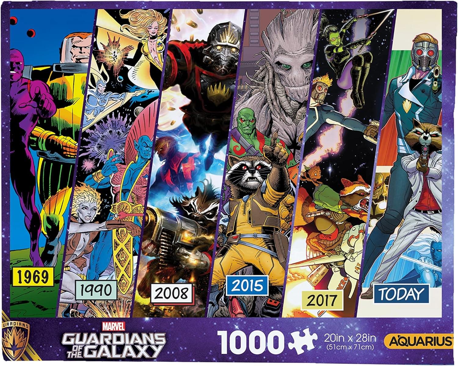 Marvel Guardians of the Galaxy Timeline 1000 Piece Jigsaw Puzzle - Image 2