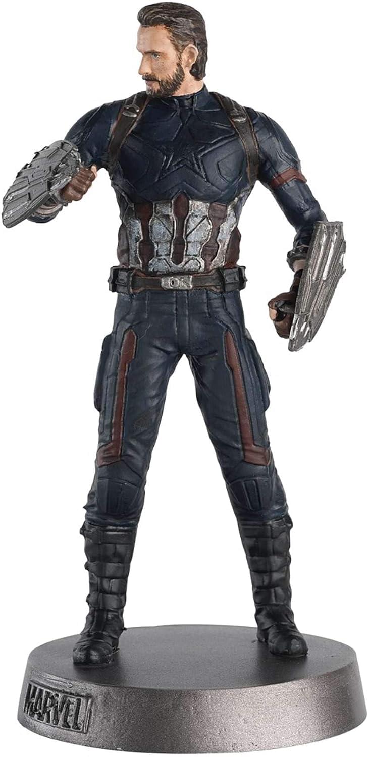 Eaglemoss Marvel Heavyweights 1:18 Metal Statue | Captain America - Image 2