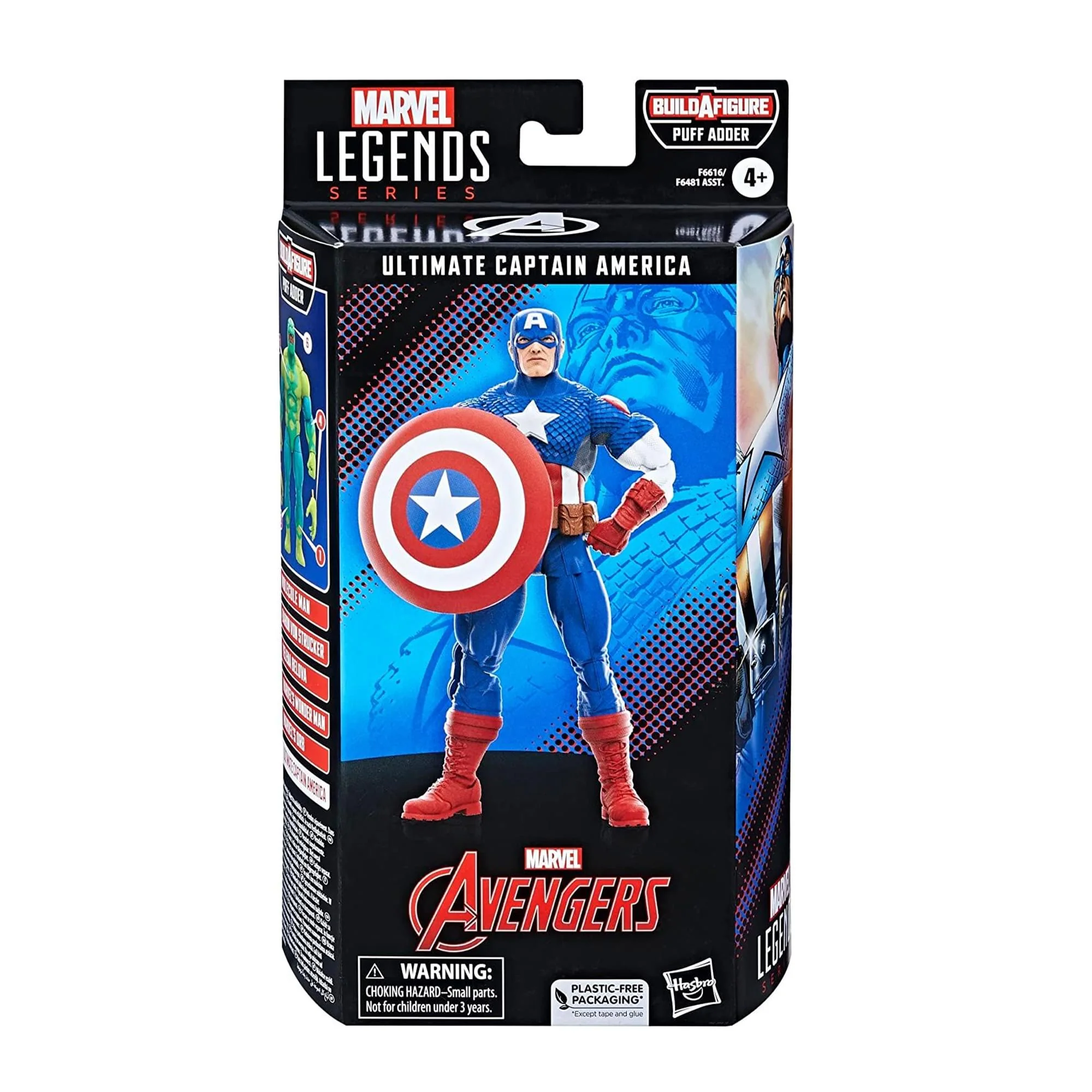 Marvel Legends 6 Inch Action Figure | Ultimate Captain America - Image 5