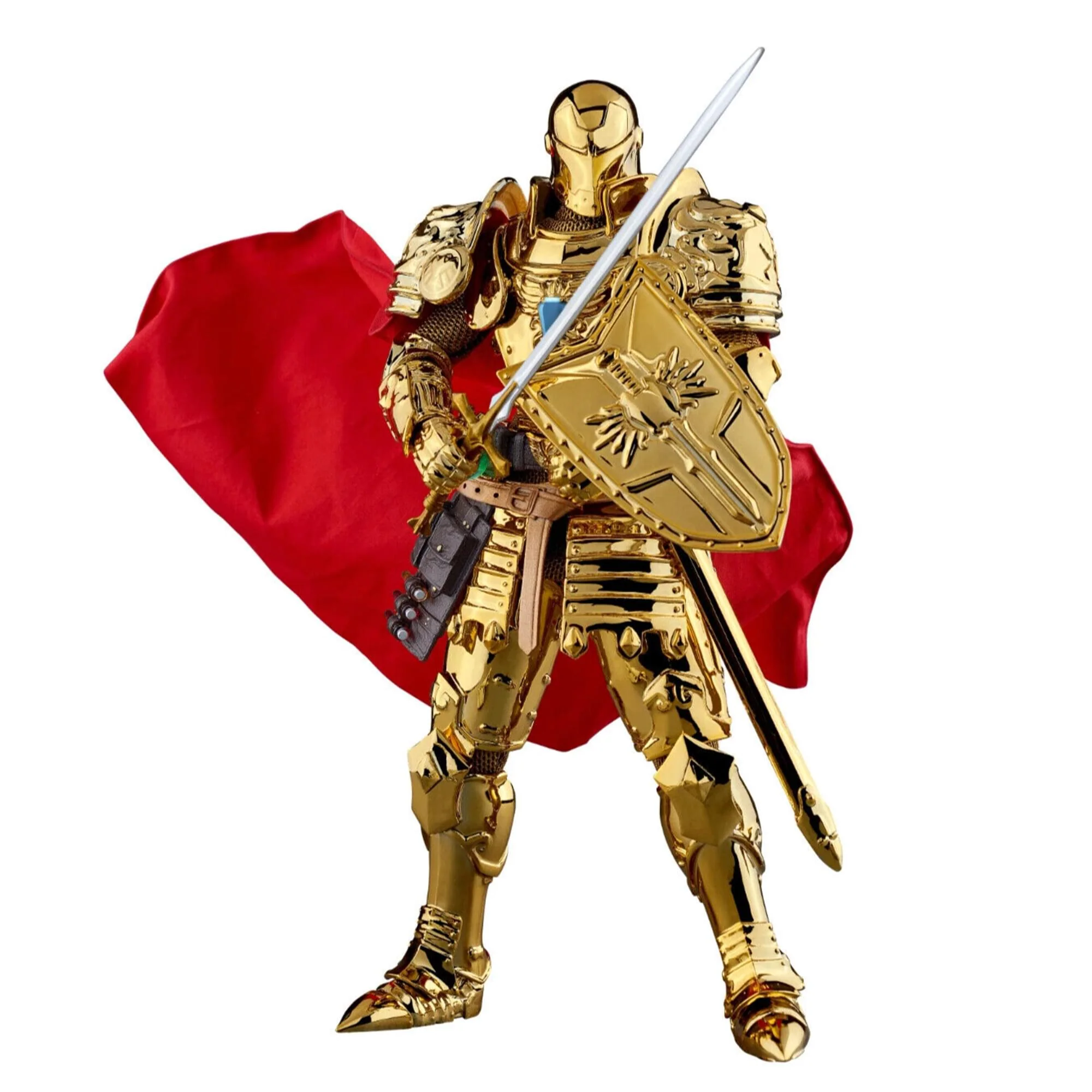 Marvel Medieval Knight Iron Man DAH-046SP Golden PX Action Figure - Image 3