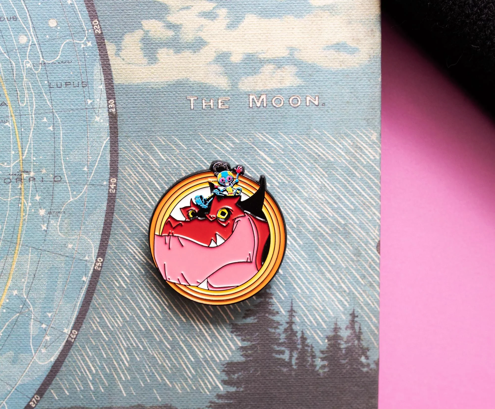 Marvel Moon Girl and Devil Dinosaur Enamel Pin | Toynk Exclusive - Image 9