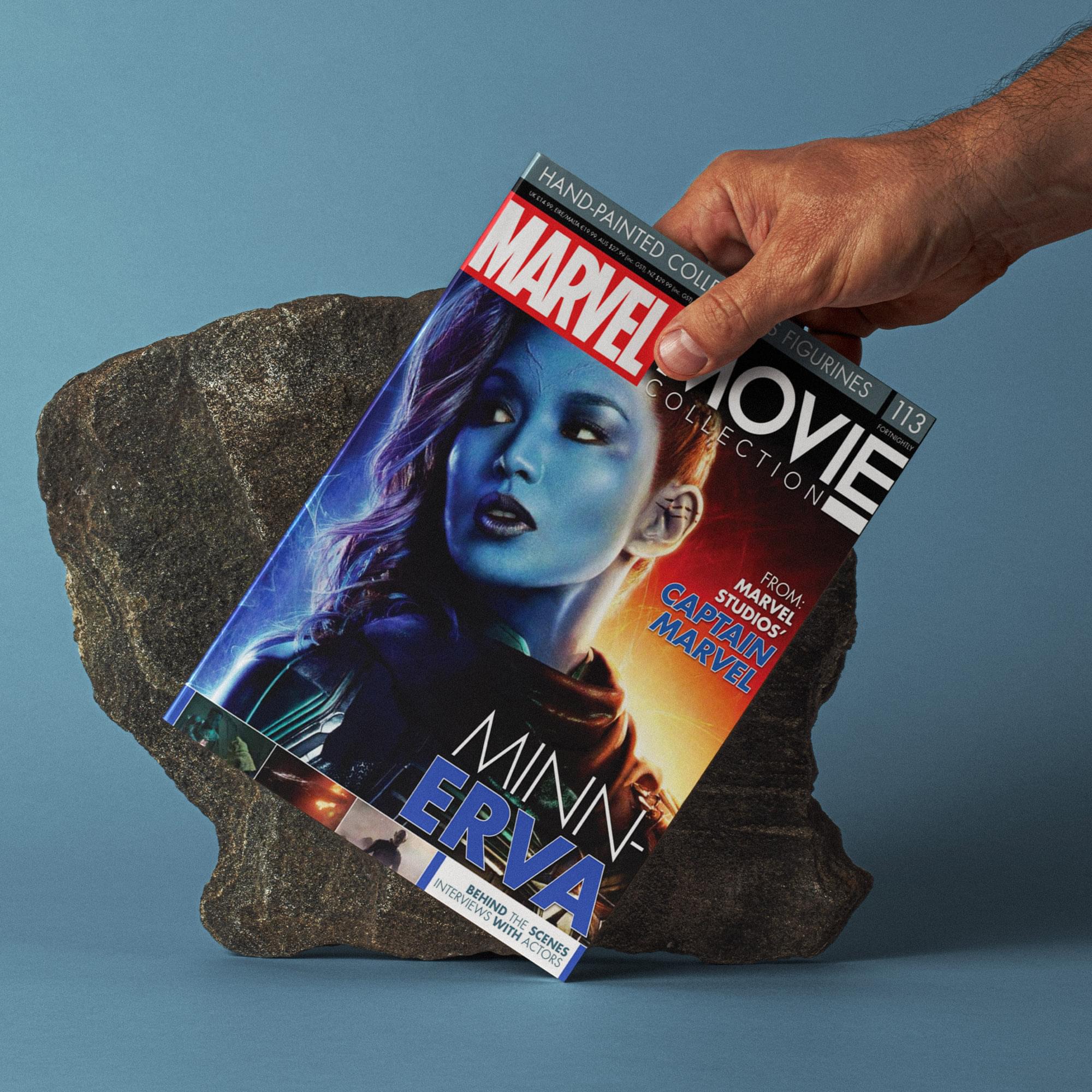 Eaglemoss Marvel Movie Collection Magazine Issue #113 Minn-Erva - Image 2