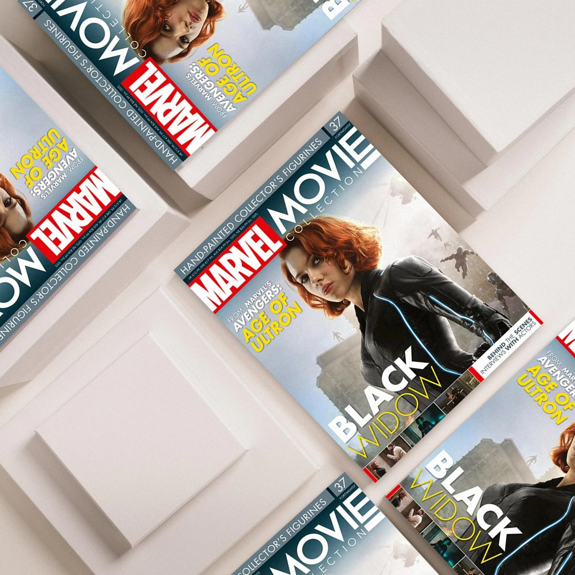 Eaglemoss Marvel Movie Collection Magazine Issue #37 Age Of Ultron Black Widow - Image 3