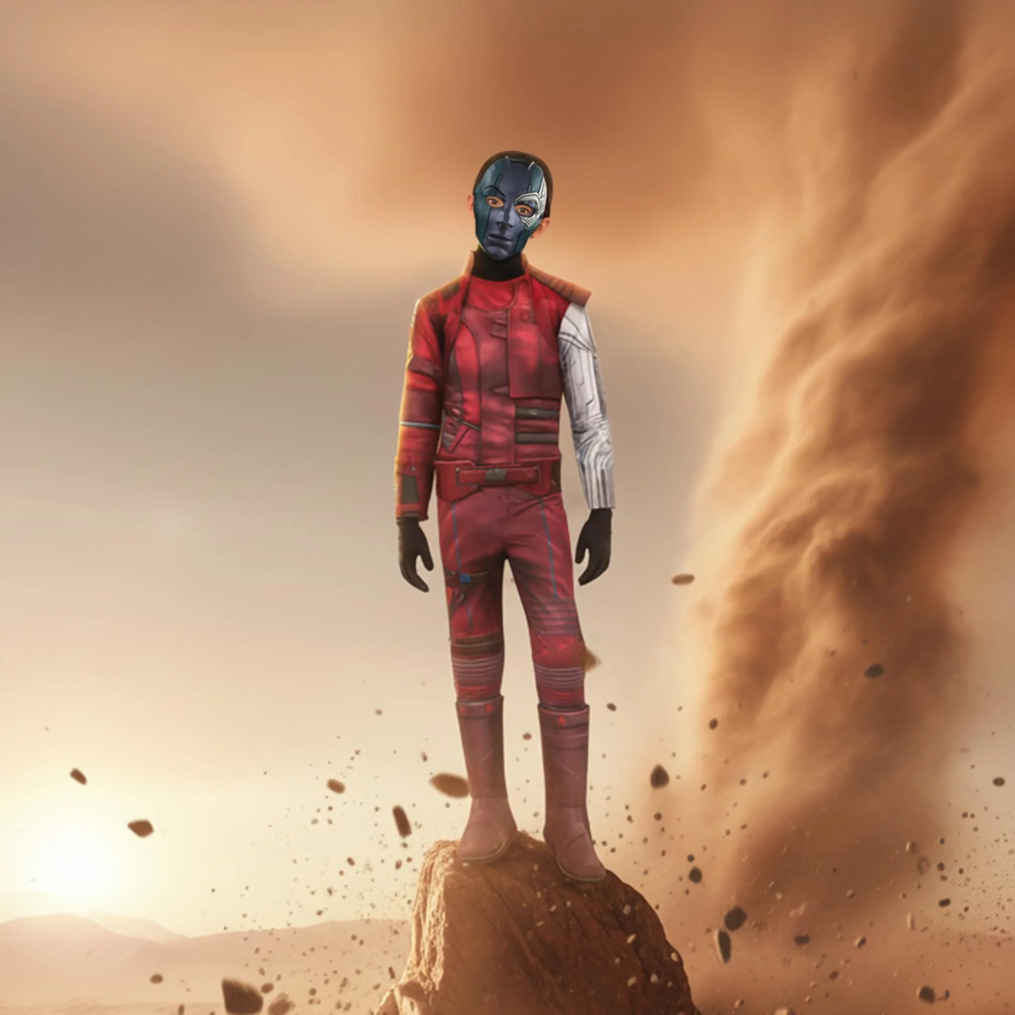 Marvel Nebula Child Costume - Image 20