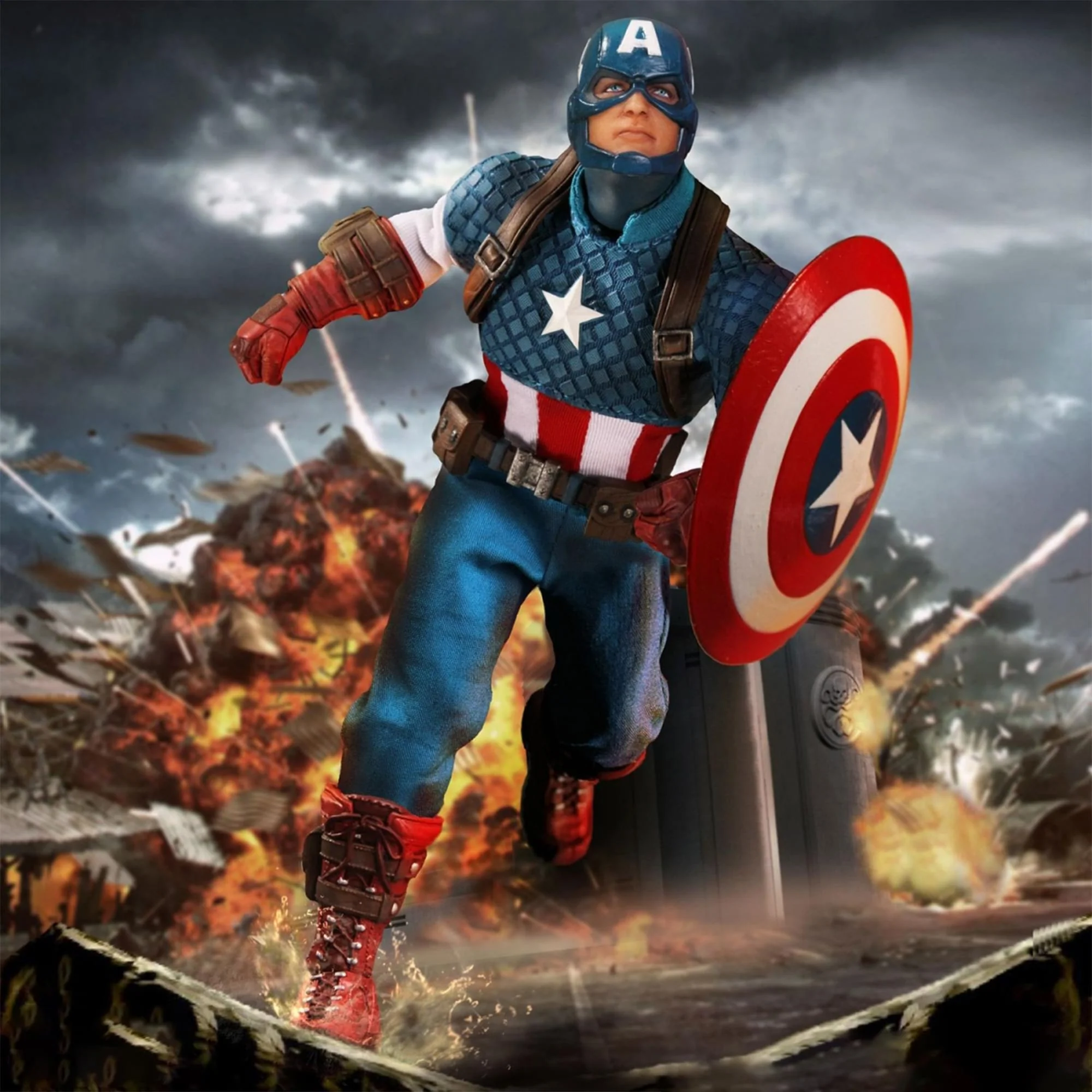Marvel One:12 Collective 6.5" Action Figure: Captain America - Image 7