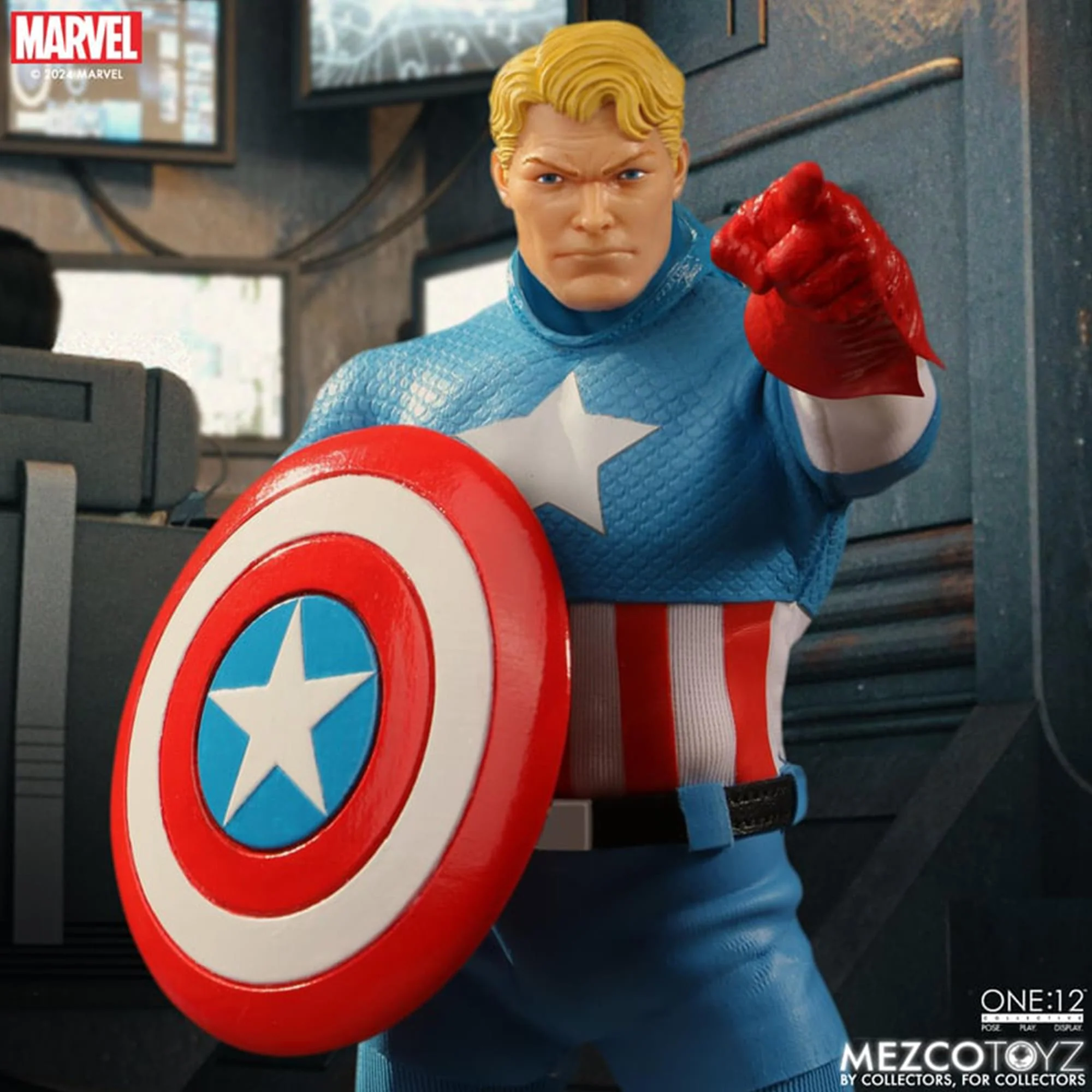 Marvel One:12 Collective Captain America Silver Age Edition Action Figure - Image 5