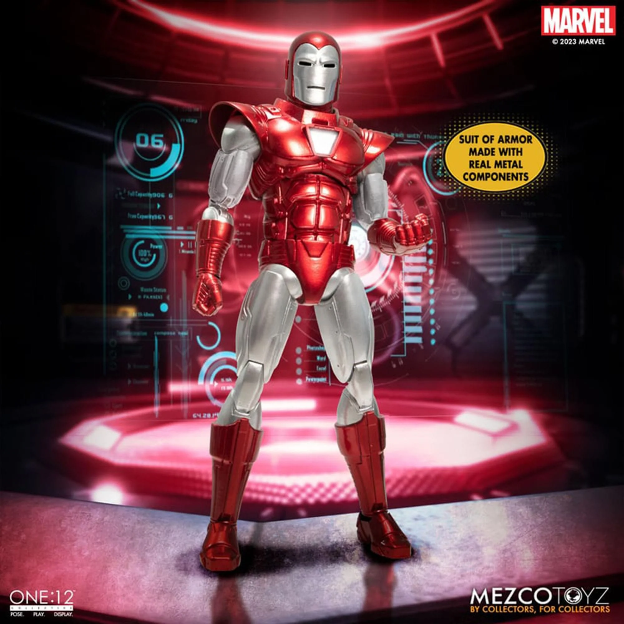 Marvel One:12 Collective | Iron Man: Silver Centurion Edition - Image 2